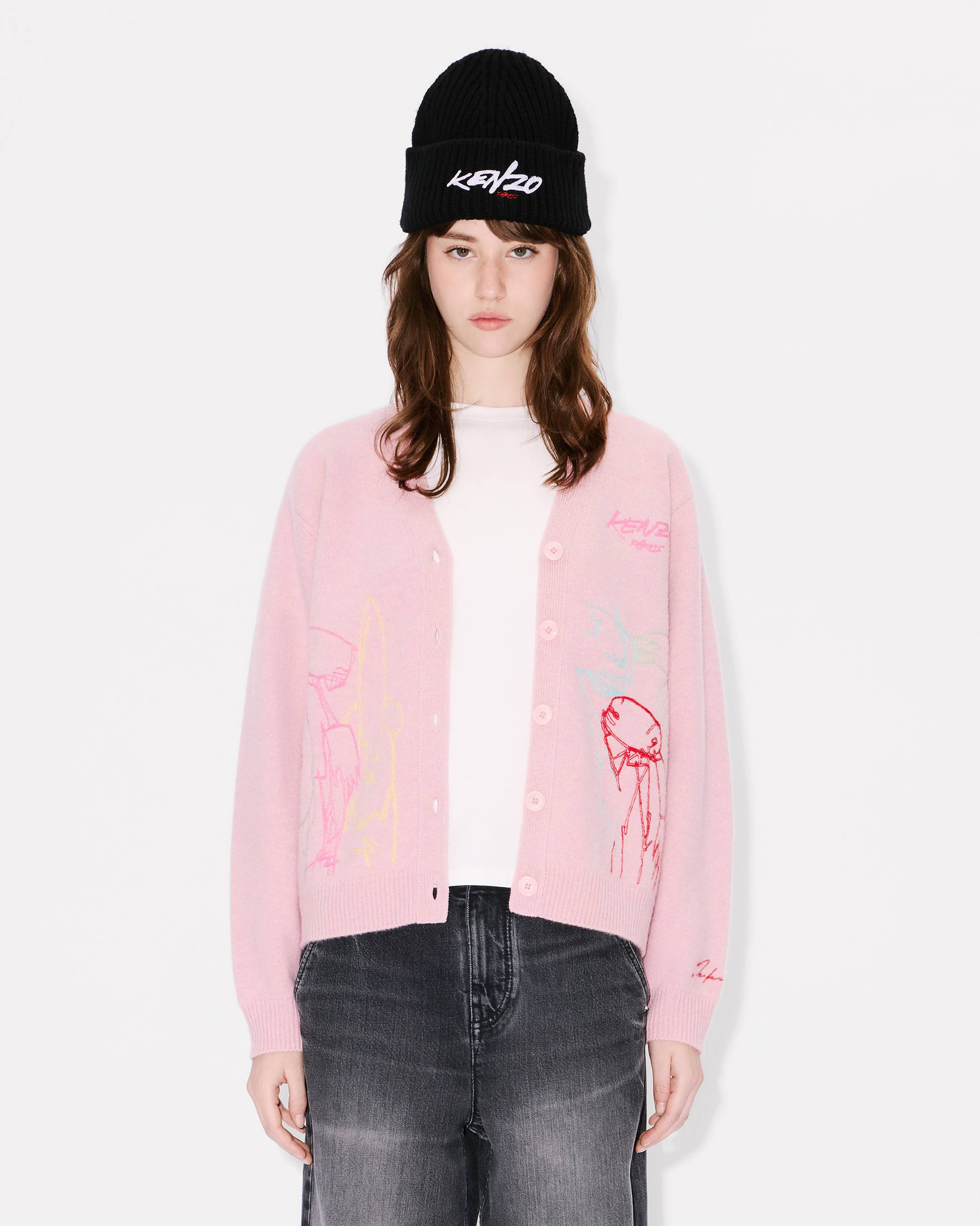 'Kenzo x Futura 2000' cardigan in wool