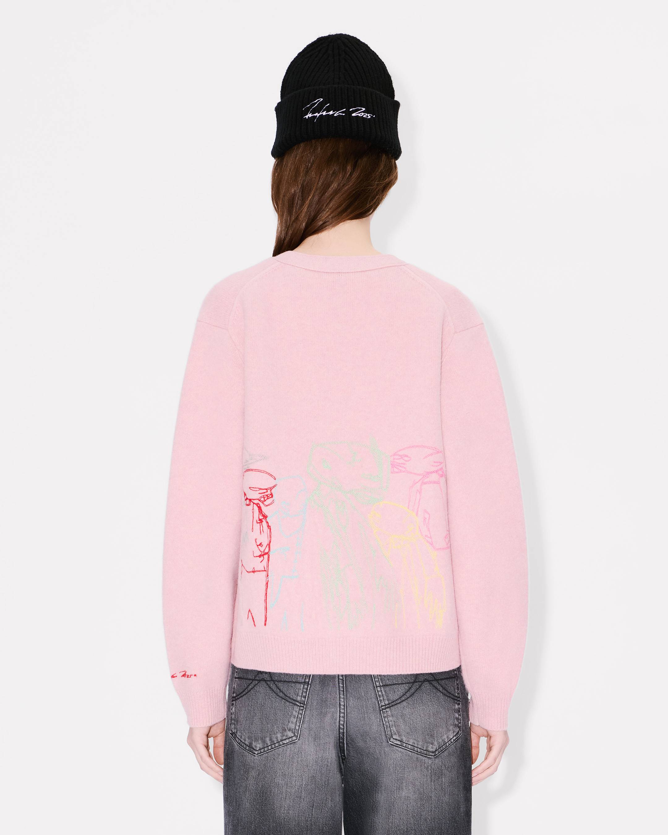 'Kenzo x Futura 2000' cardigan in wool