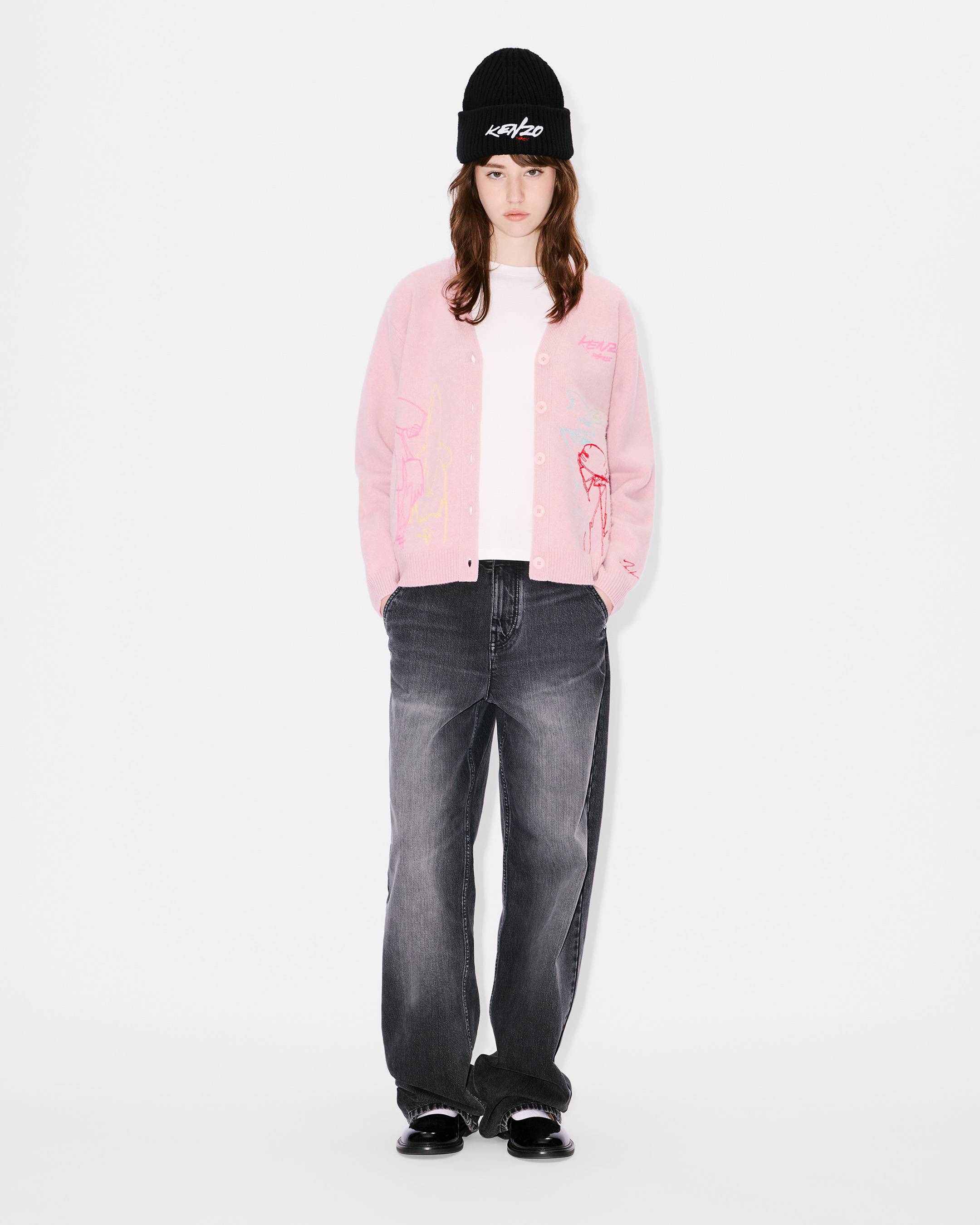 'Kenzo x Futura 2000' cardigan in wool