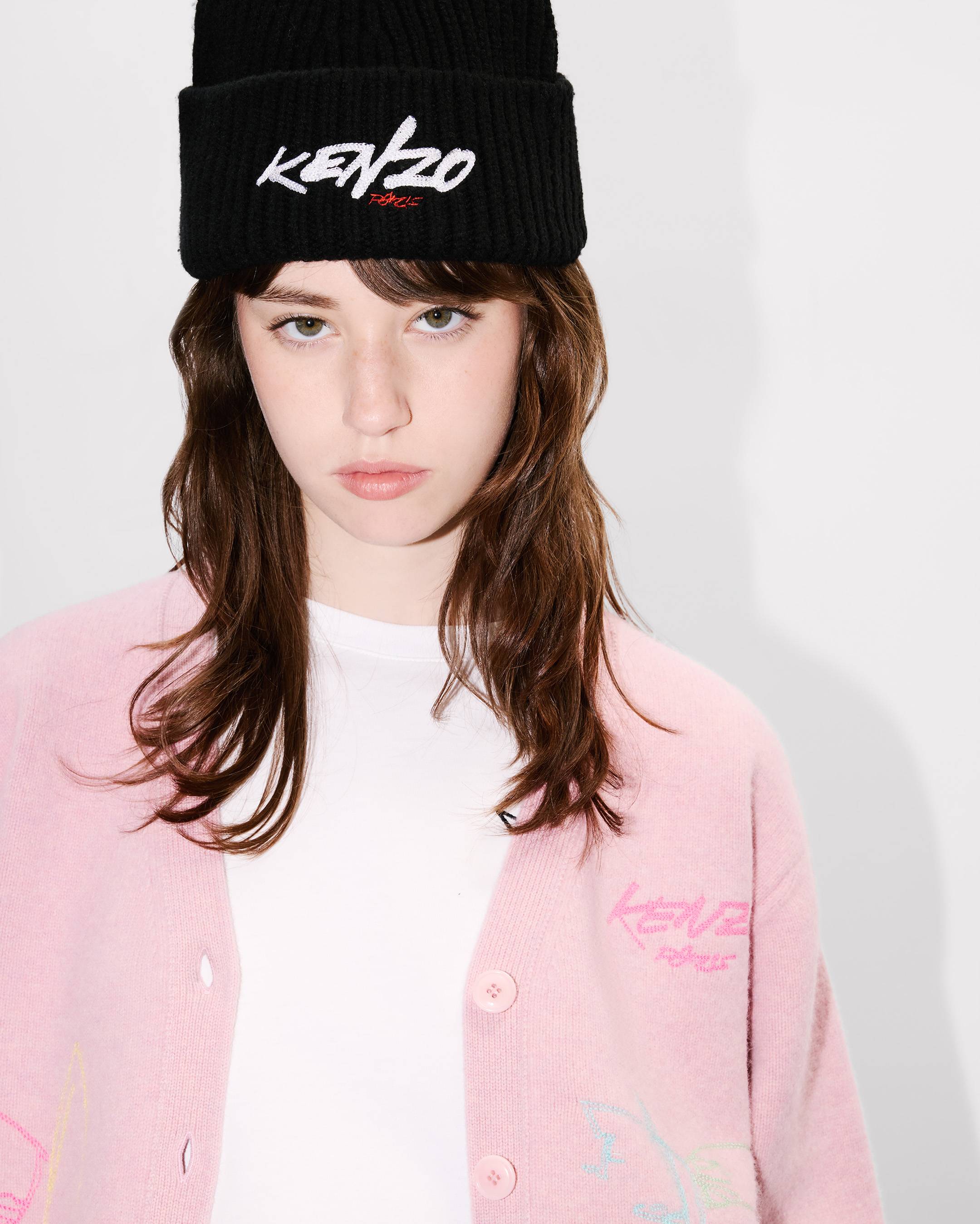 'Kenzo x Futura 2000' cardigan in wool