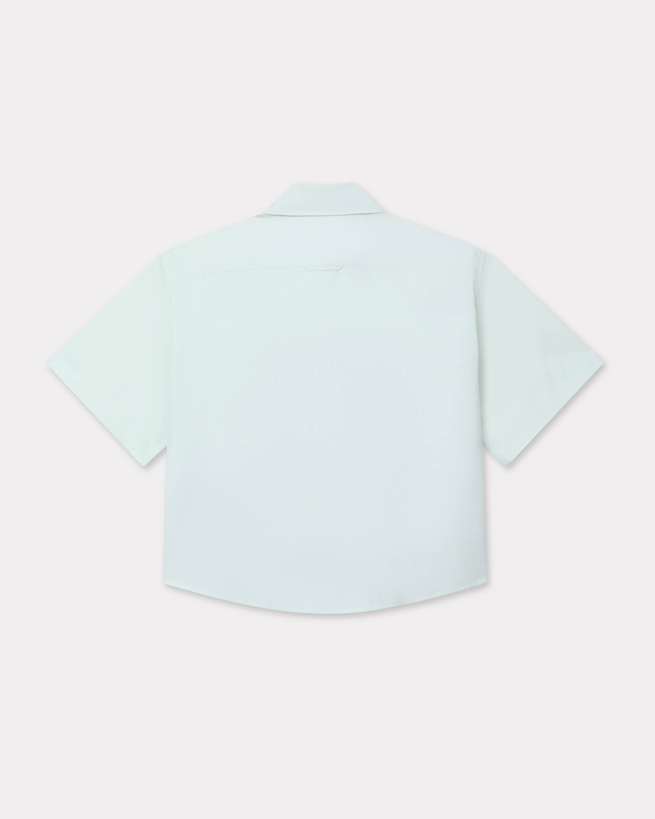 'KENZO Archive Bouquet' cropped shirt in cotton poplin