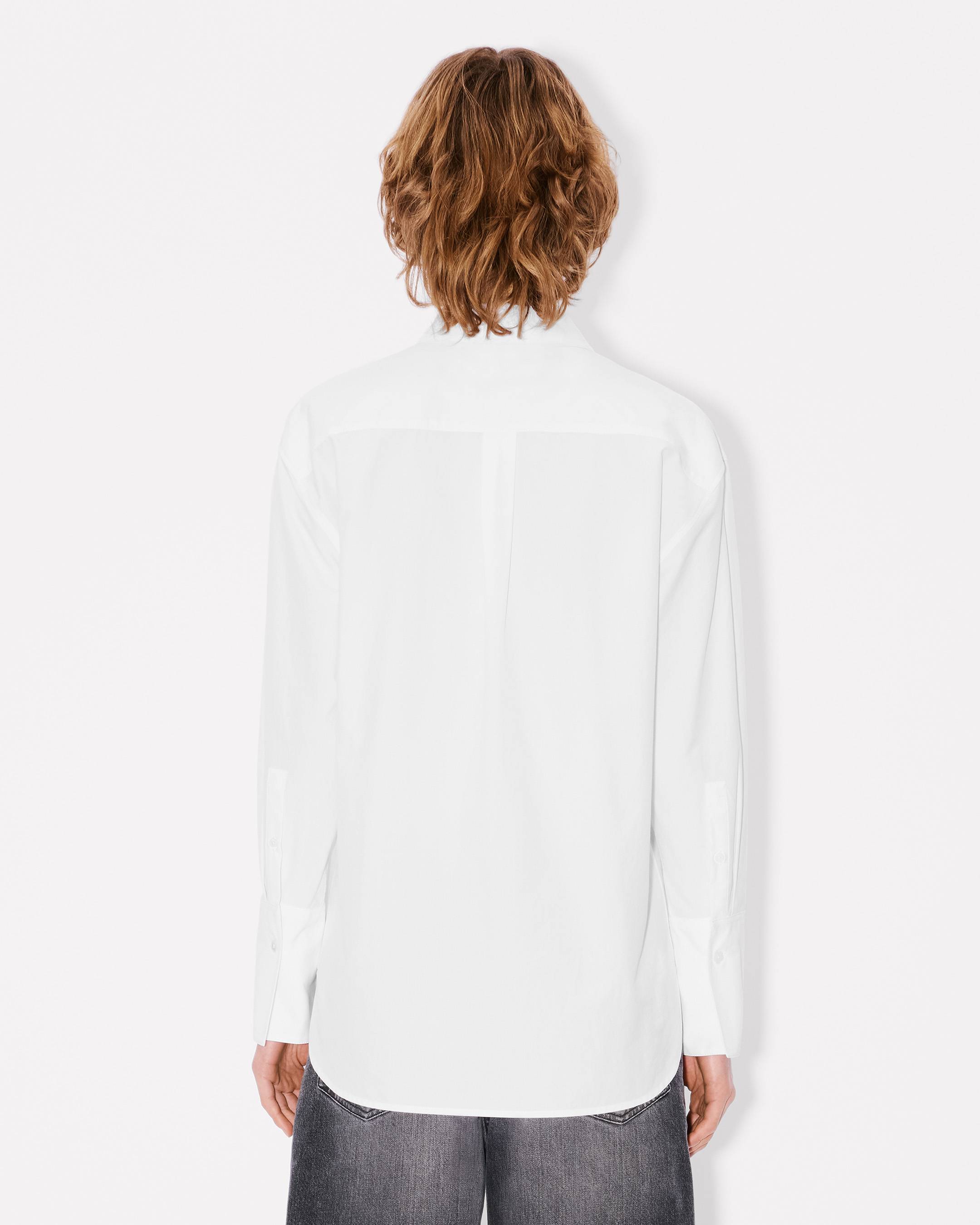 Chemise à pin 'Boke Flower' en popeline de coton