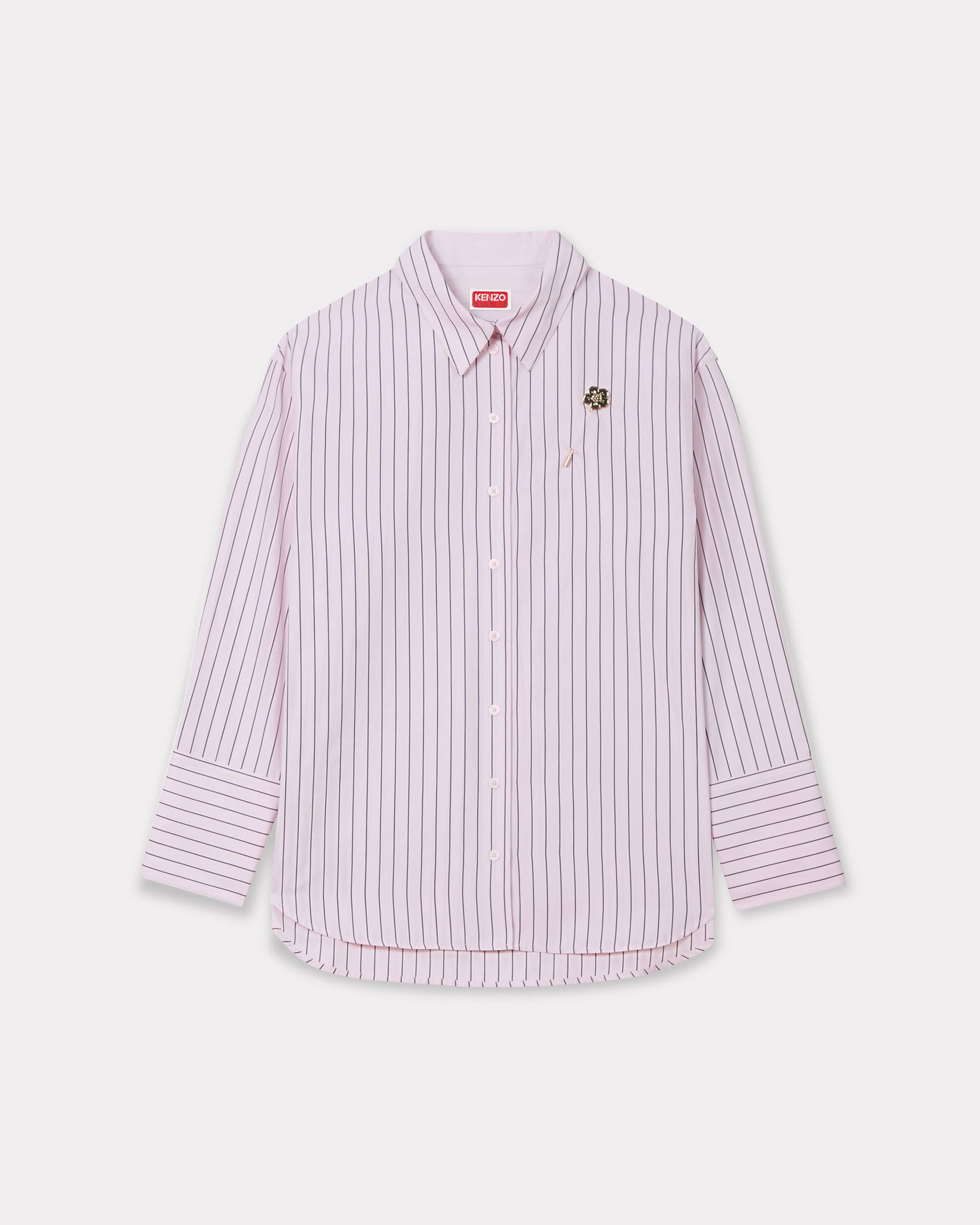 KENZO 'Boke Flower' Pin Shirt Poplin, Woman, Pastel Pink, Size 36,