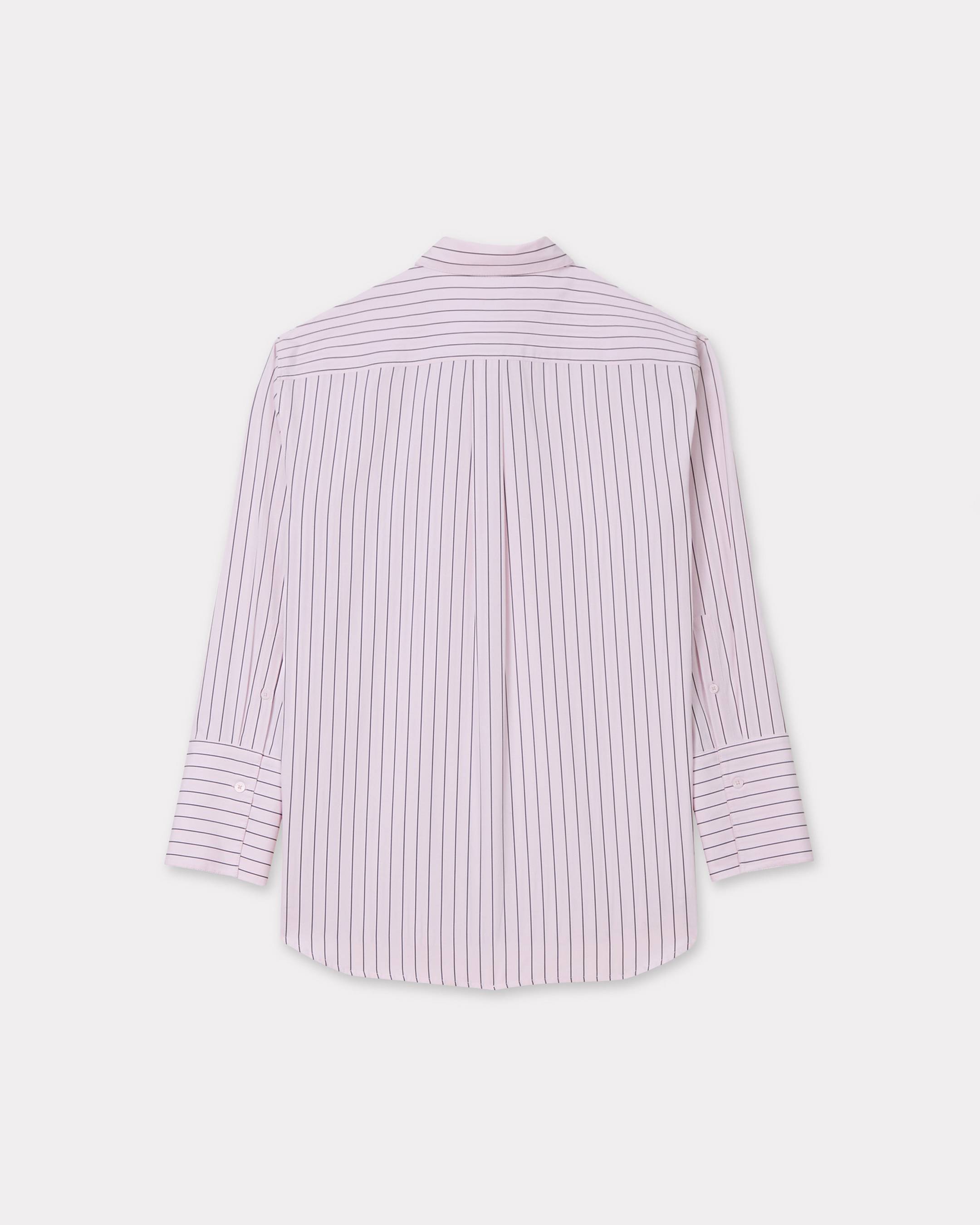 'Boke Flower' pin shirt in cotton poplin