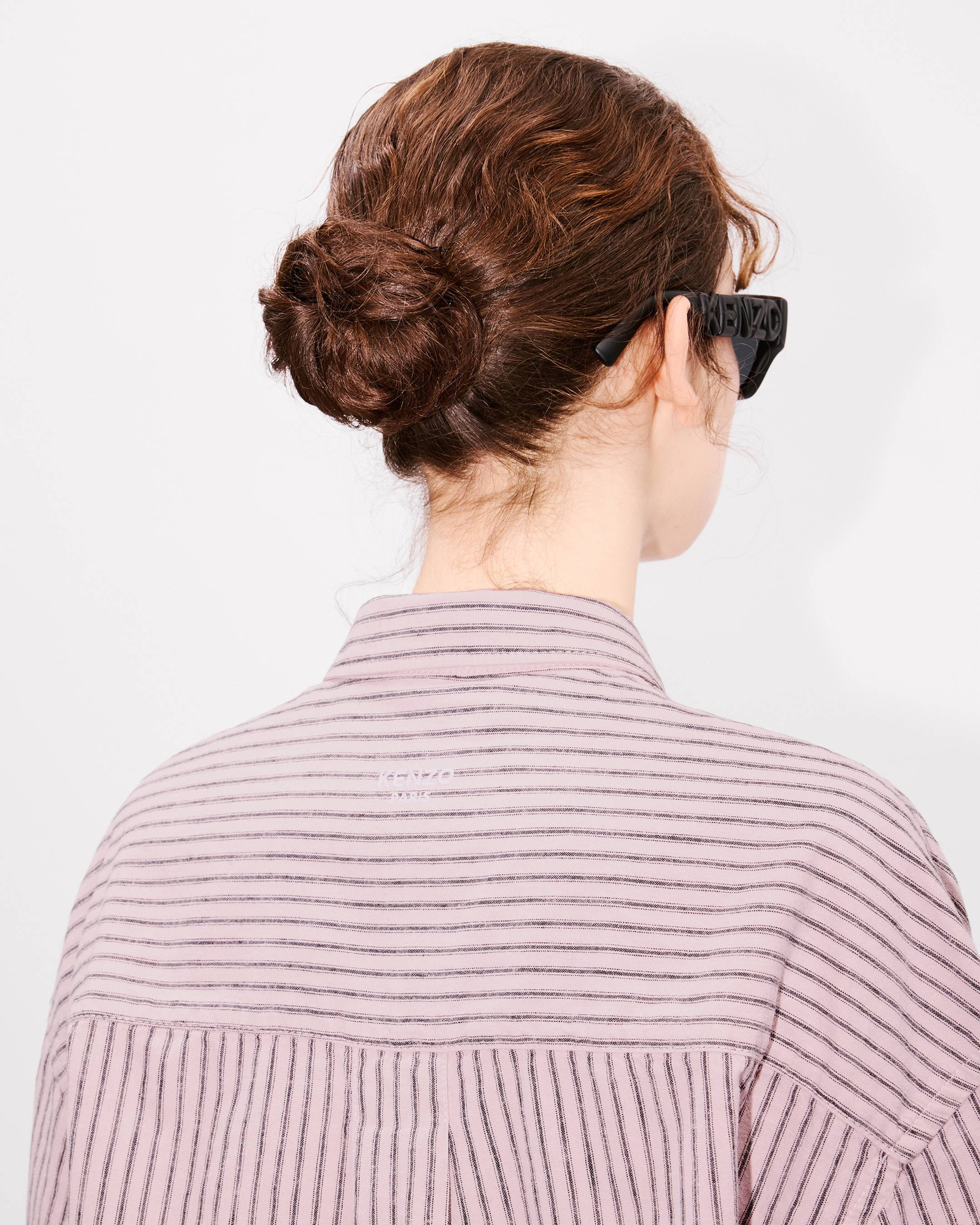 KENZO Coast Lines' cocoon shirt in cotton linen | Women's