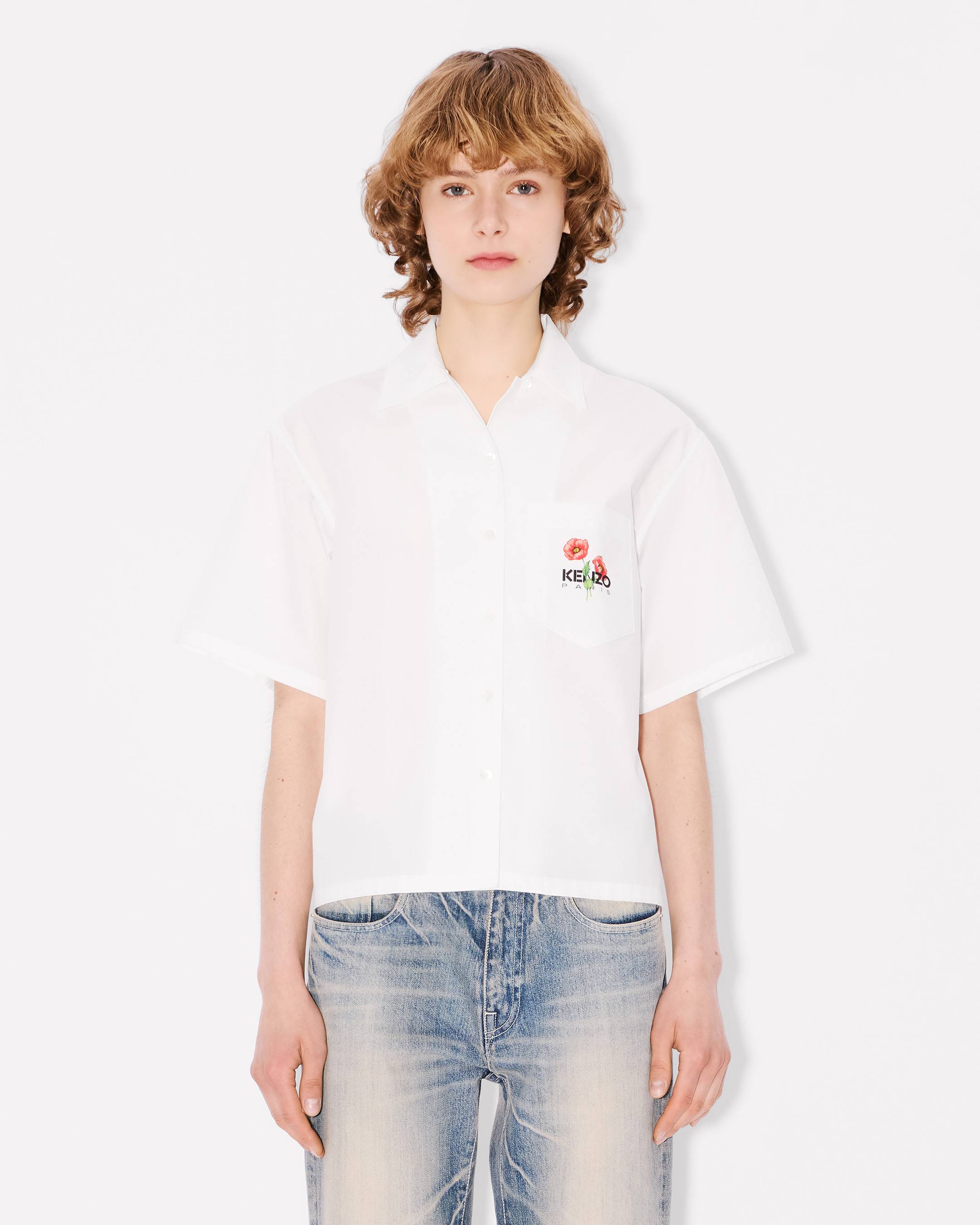 'KENZO Archive Bouquet' hawaiian shirt in cotton poplin