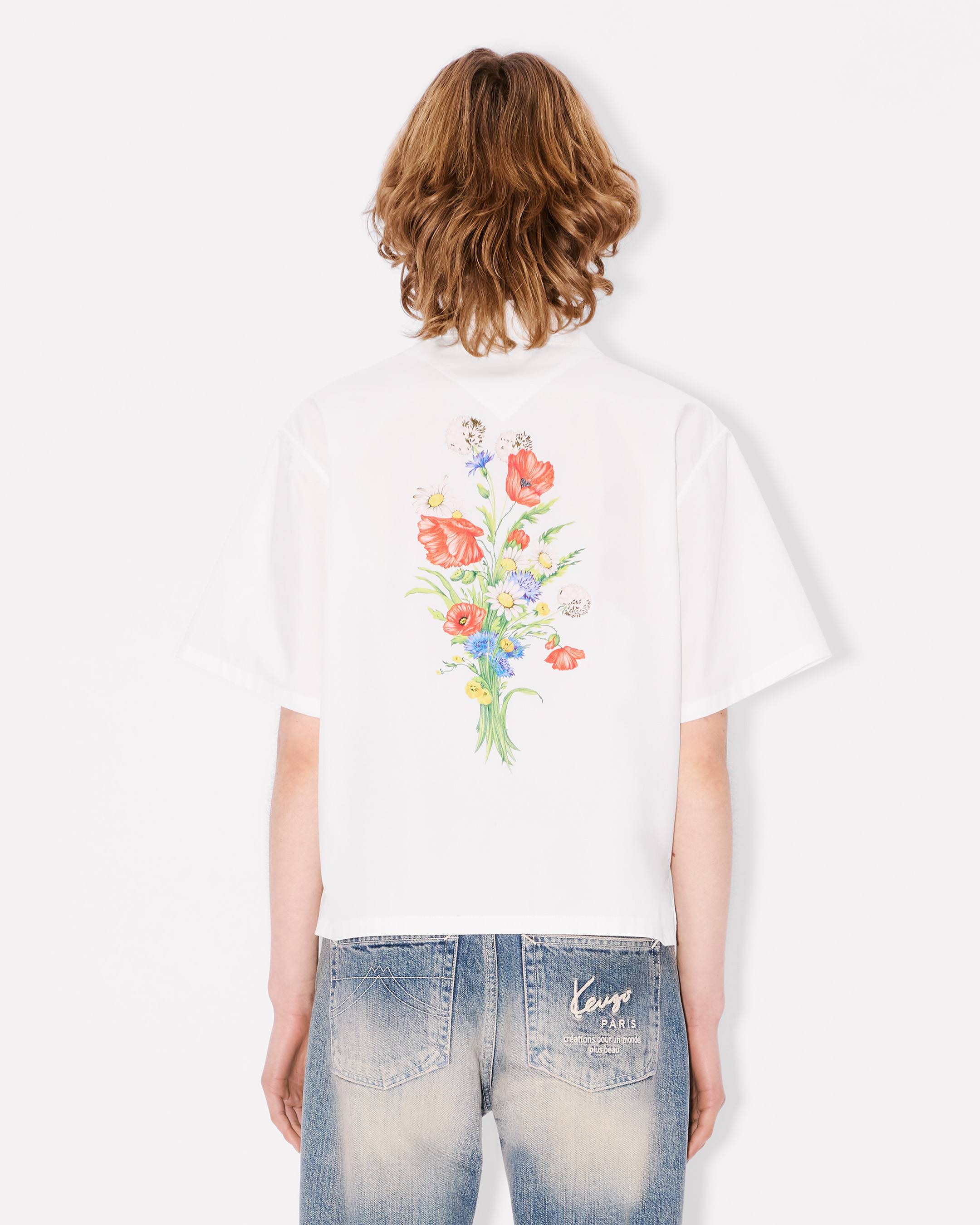 'KENZO Archive Bouquet' hawaiian shirt in cotton poplin