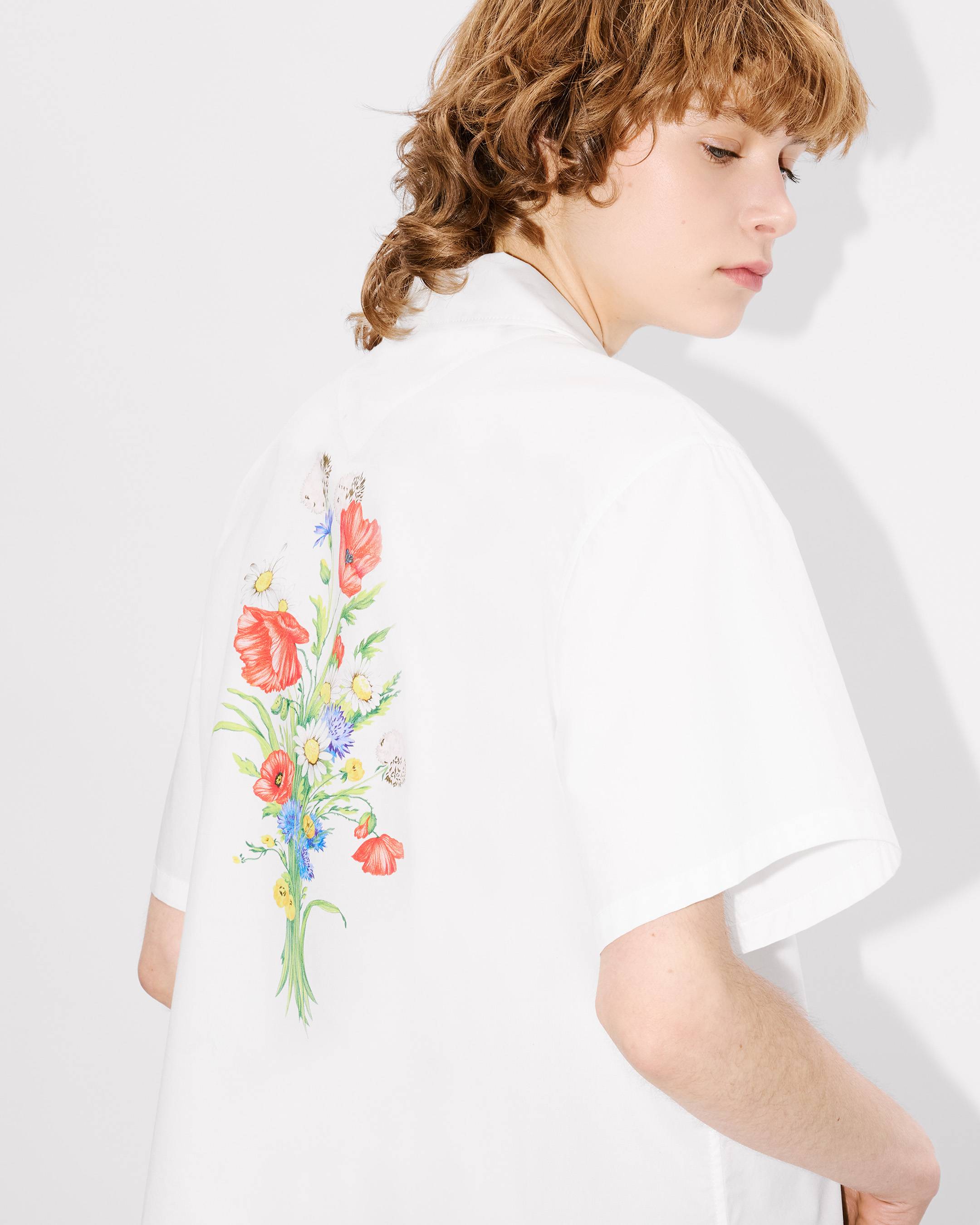 'KENZO Archive Bouquet' hawaiian shirt in cotton poplin