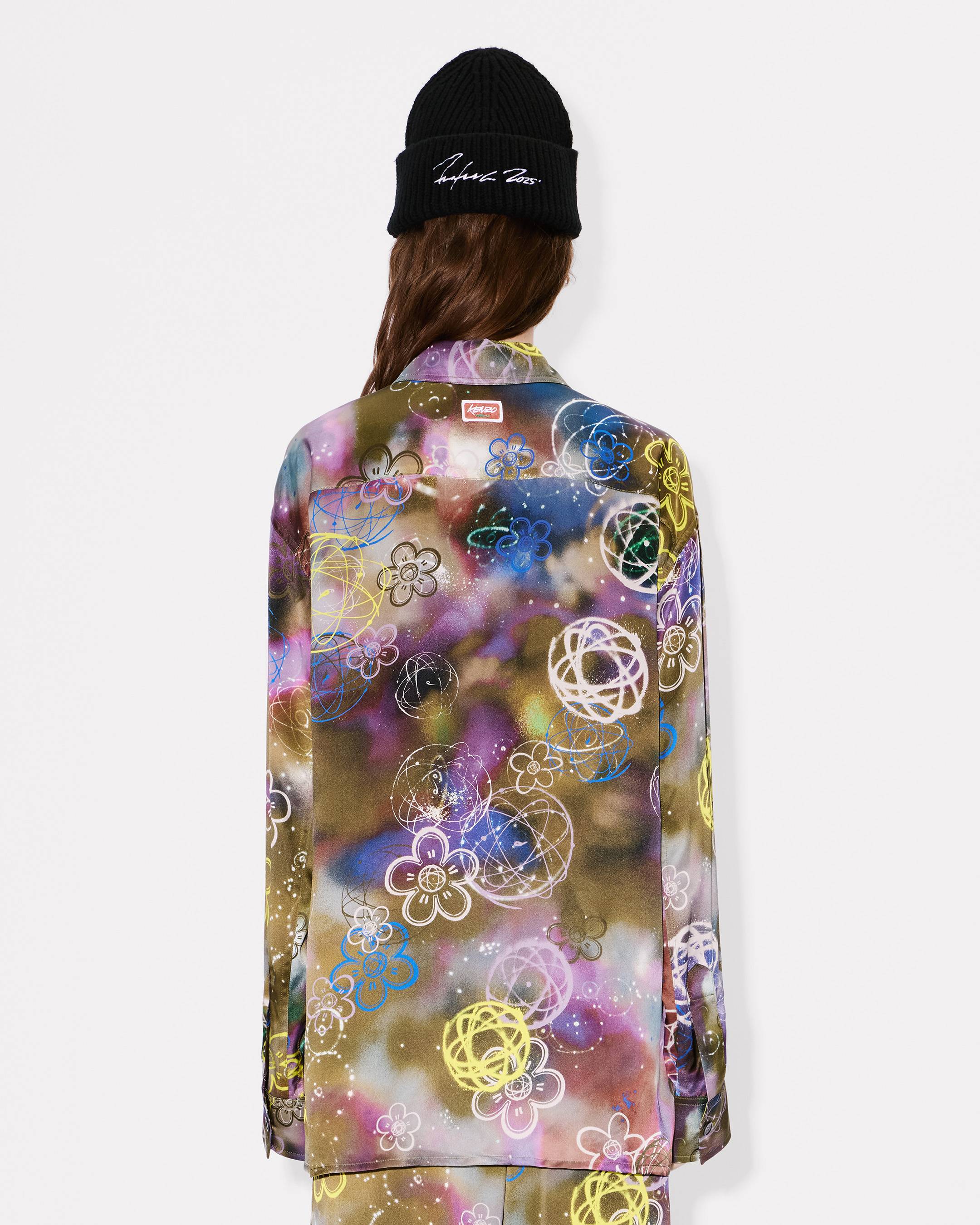 'Kenzo x Futura 2000' workwear shirt in silk