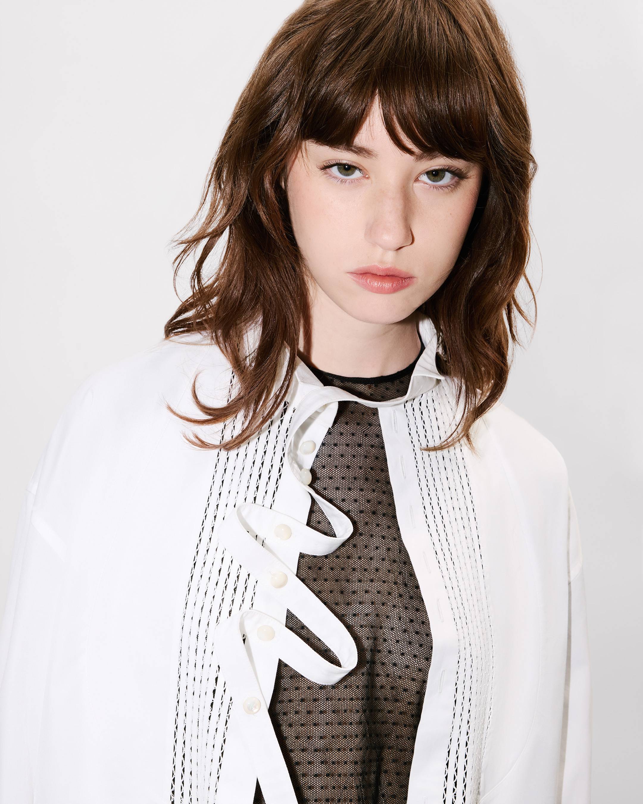 Oversized shirt in cotton poplin | Women's | KENZO