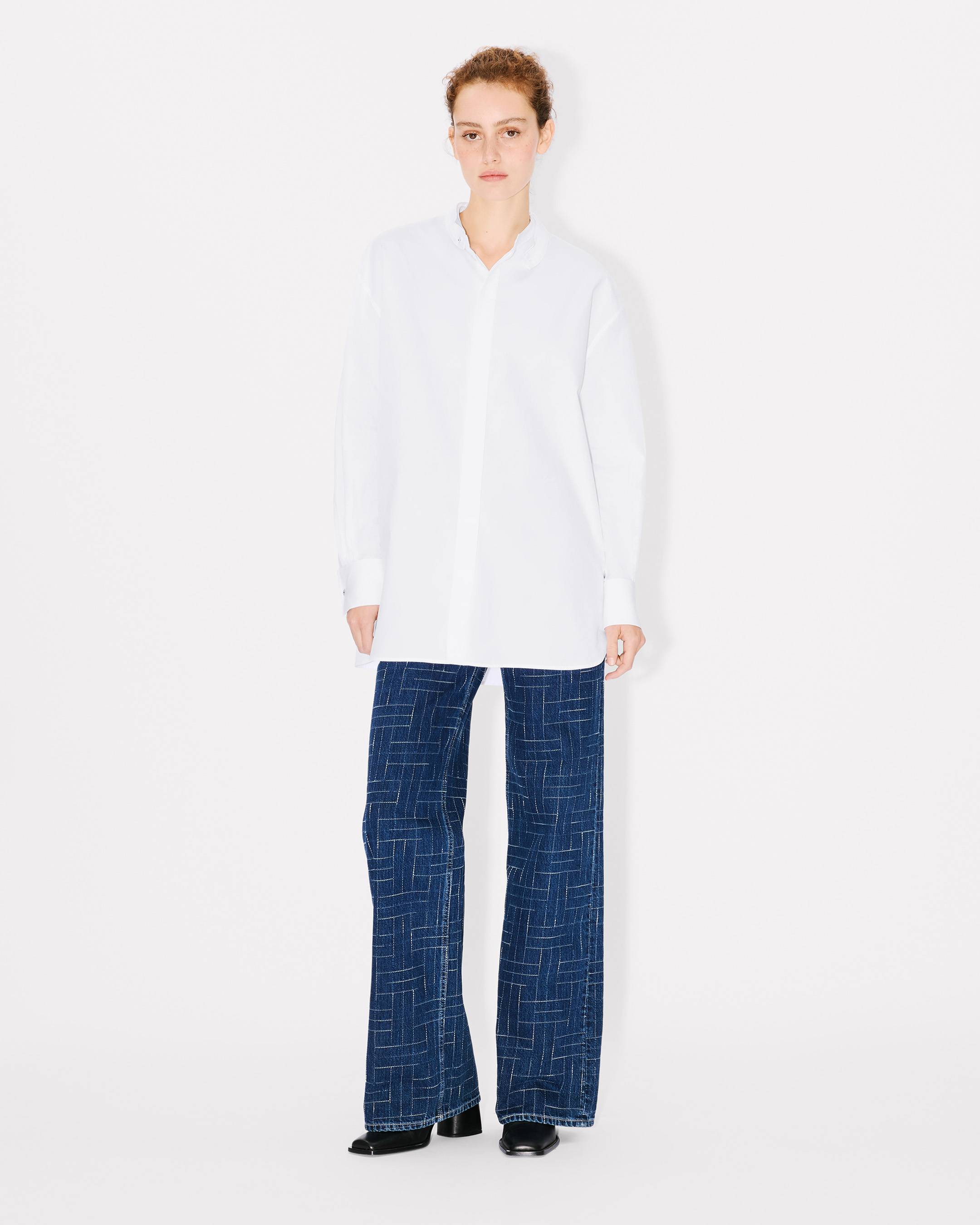 スタンド カラー オーバーサイズ シャツ | KENZO