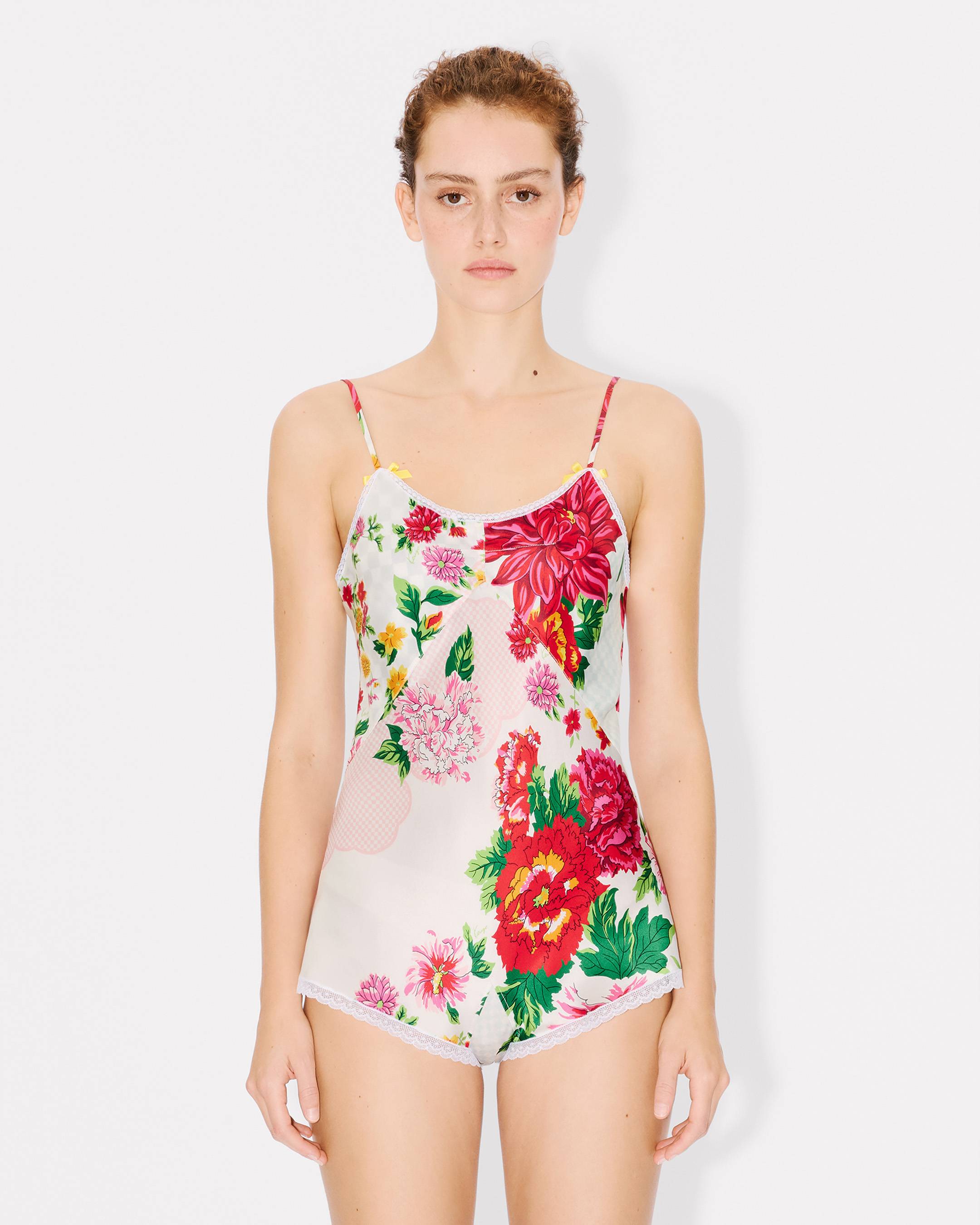 'KENZO Archive Floral' jumpsuit in silk