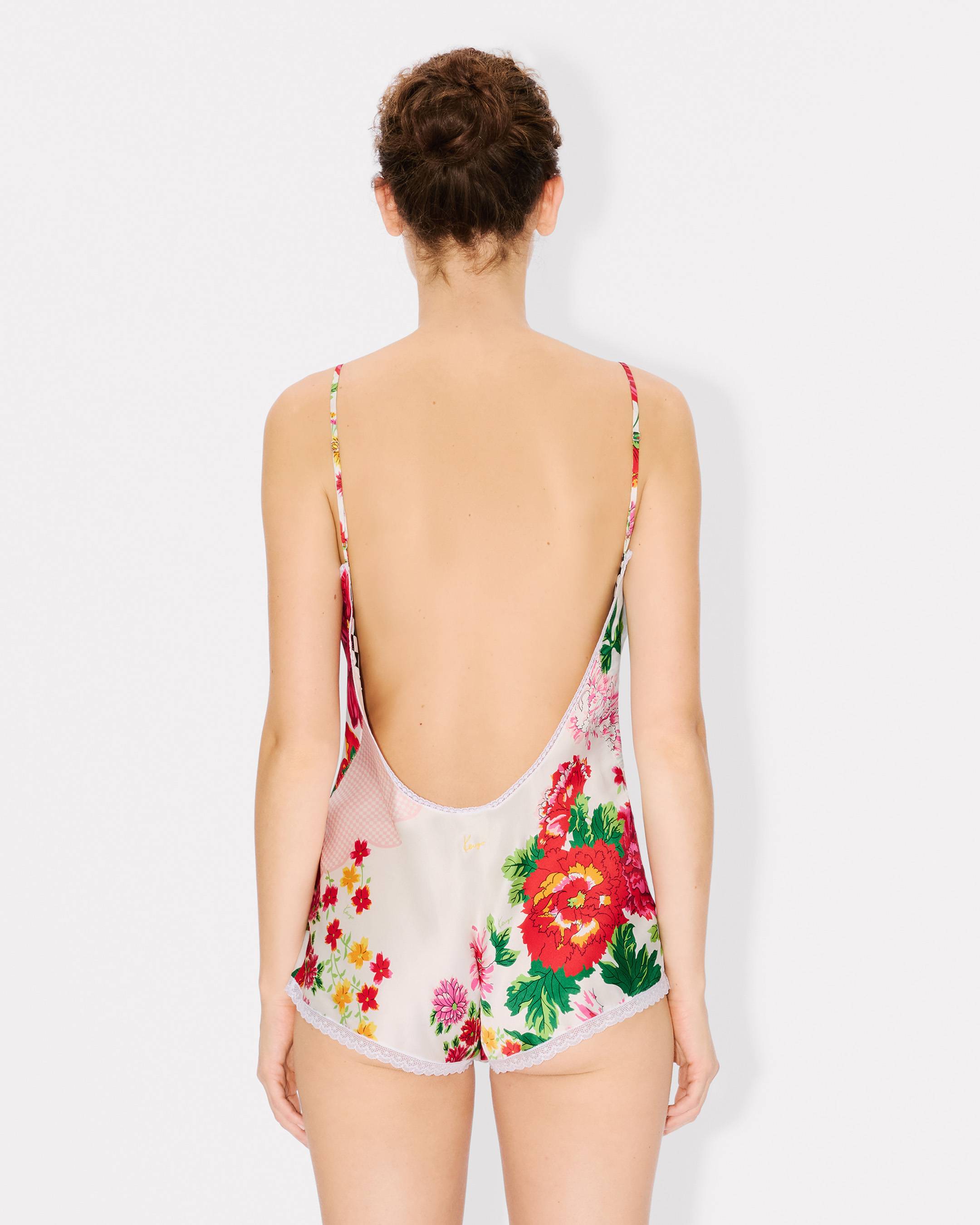'KENZO Archive Floral' jumpsuit in silk
