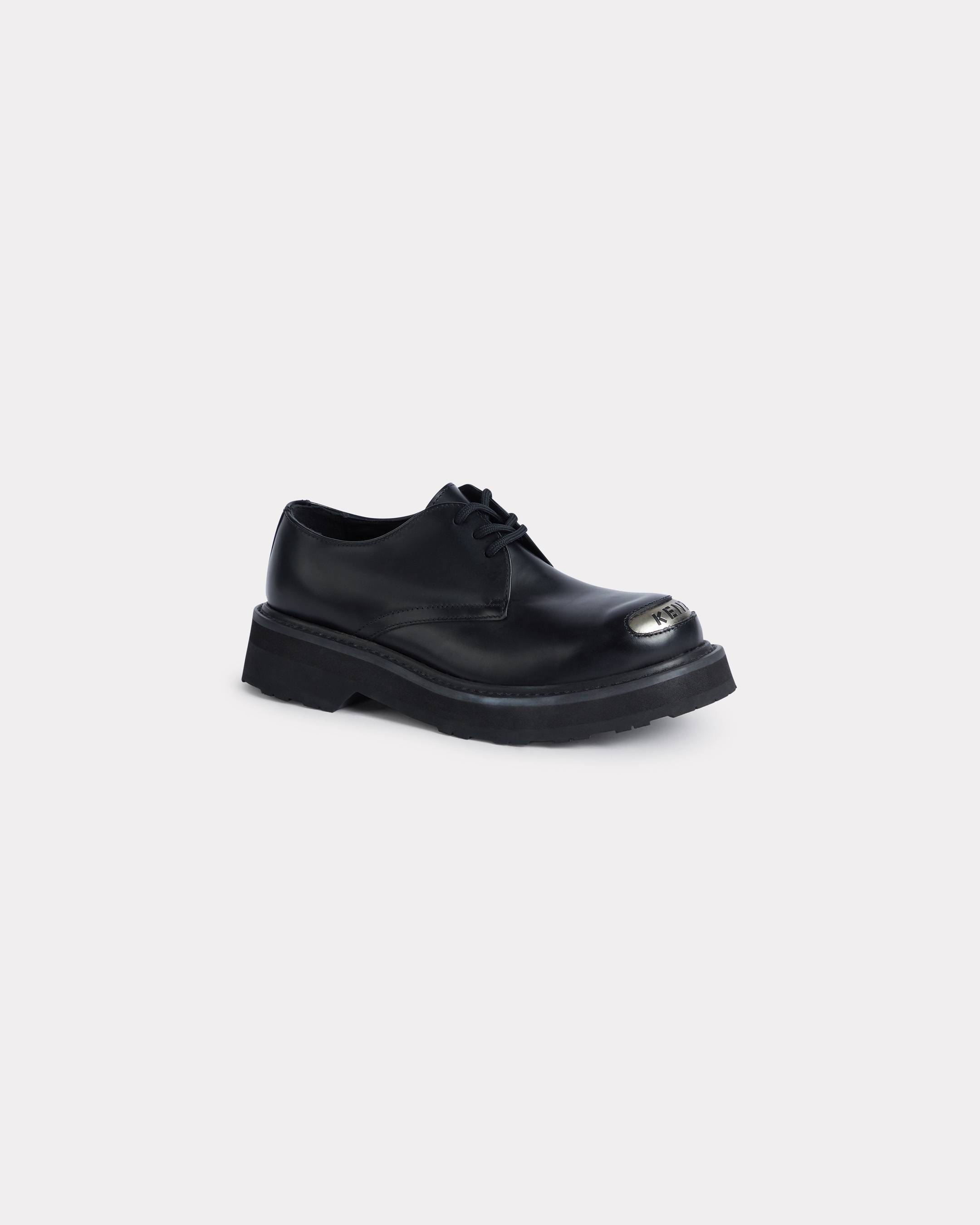 KENZO 'Smile' Derbies , Woman, Black, Size 41, Leather EU