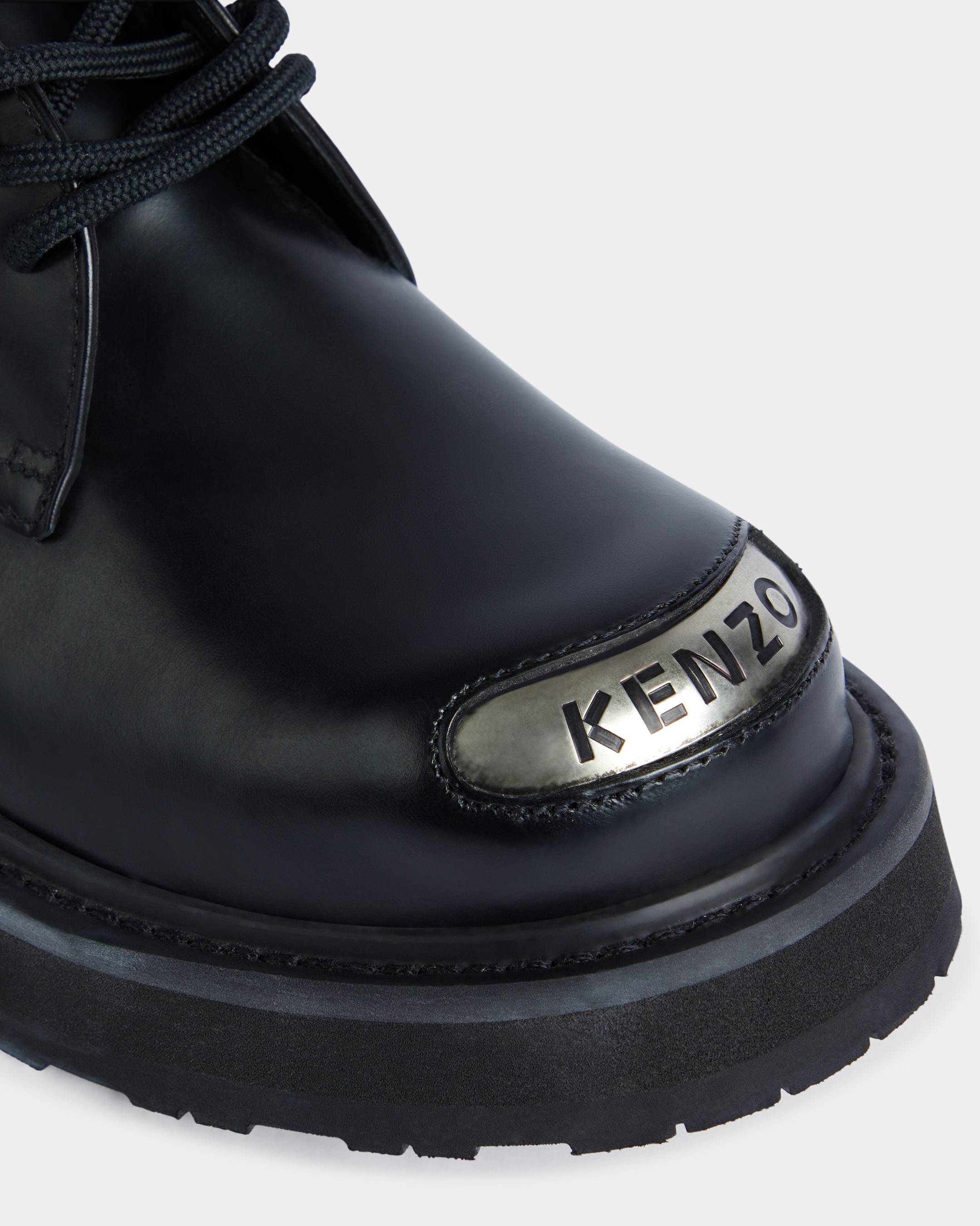 'KENZOSMILE' derbies in leather