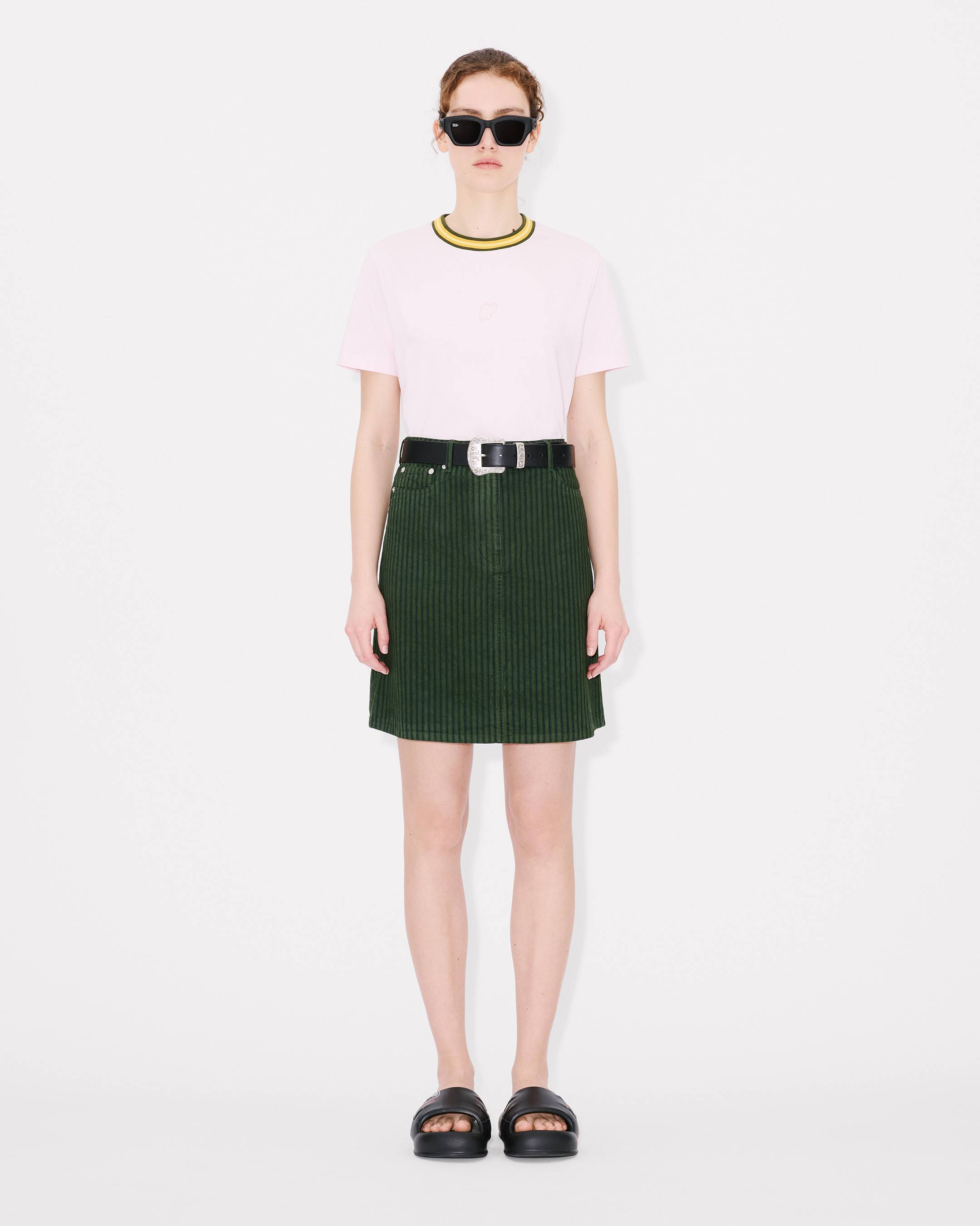 KENZO Coast Lines' skirt in Japanese denim | Women's | KENZO