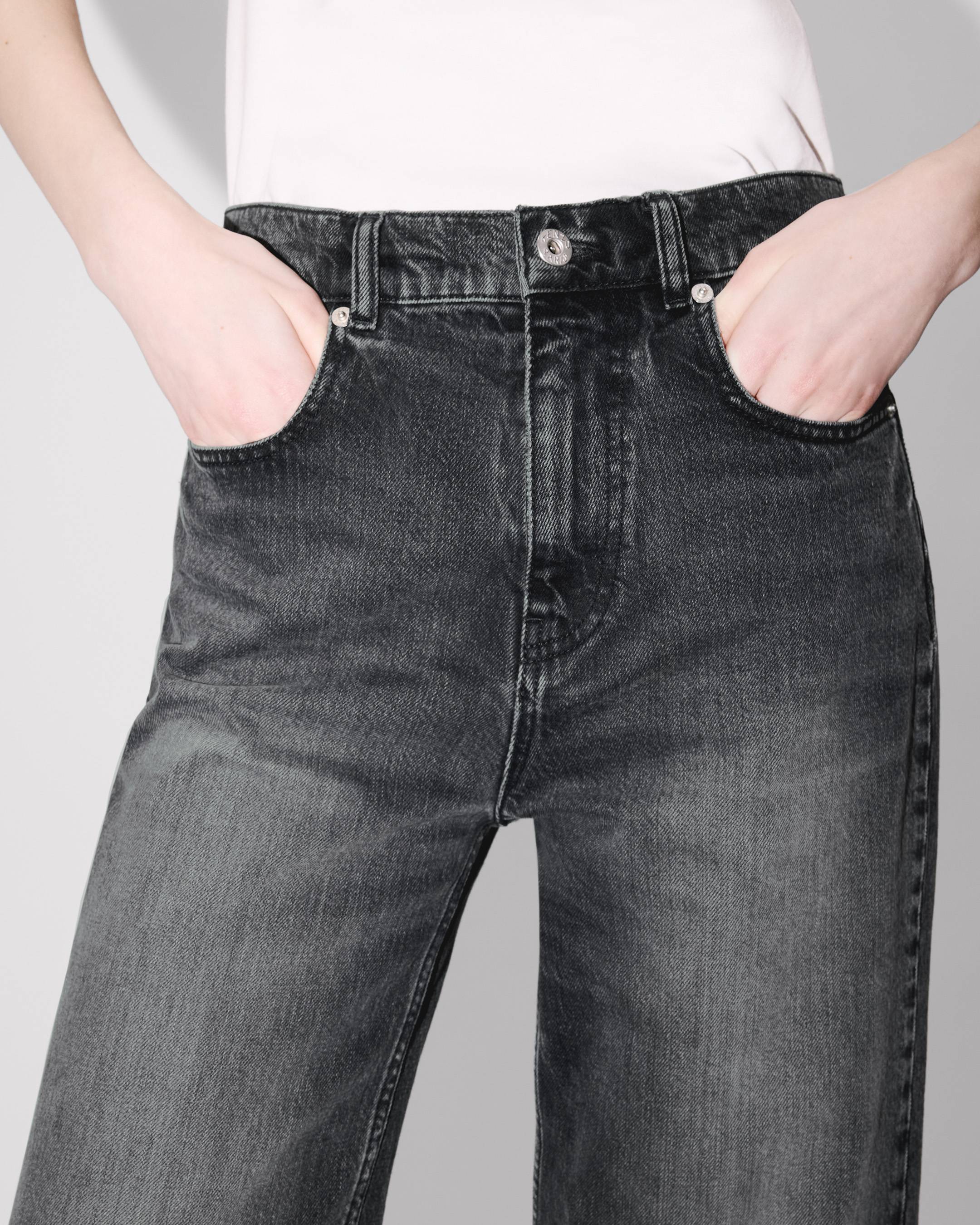 'Kenzo x Futura 2000' SUMIRE cropped pants in Japanese denim