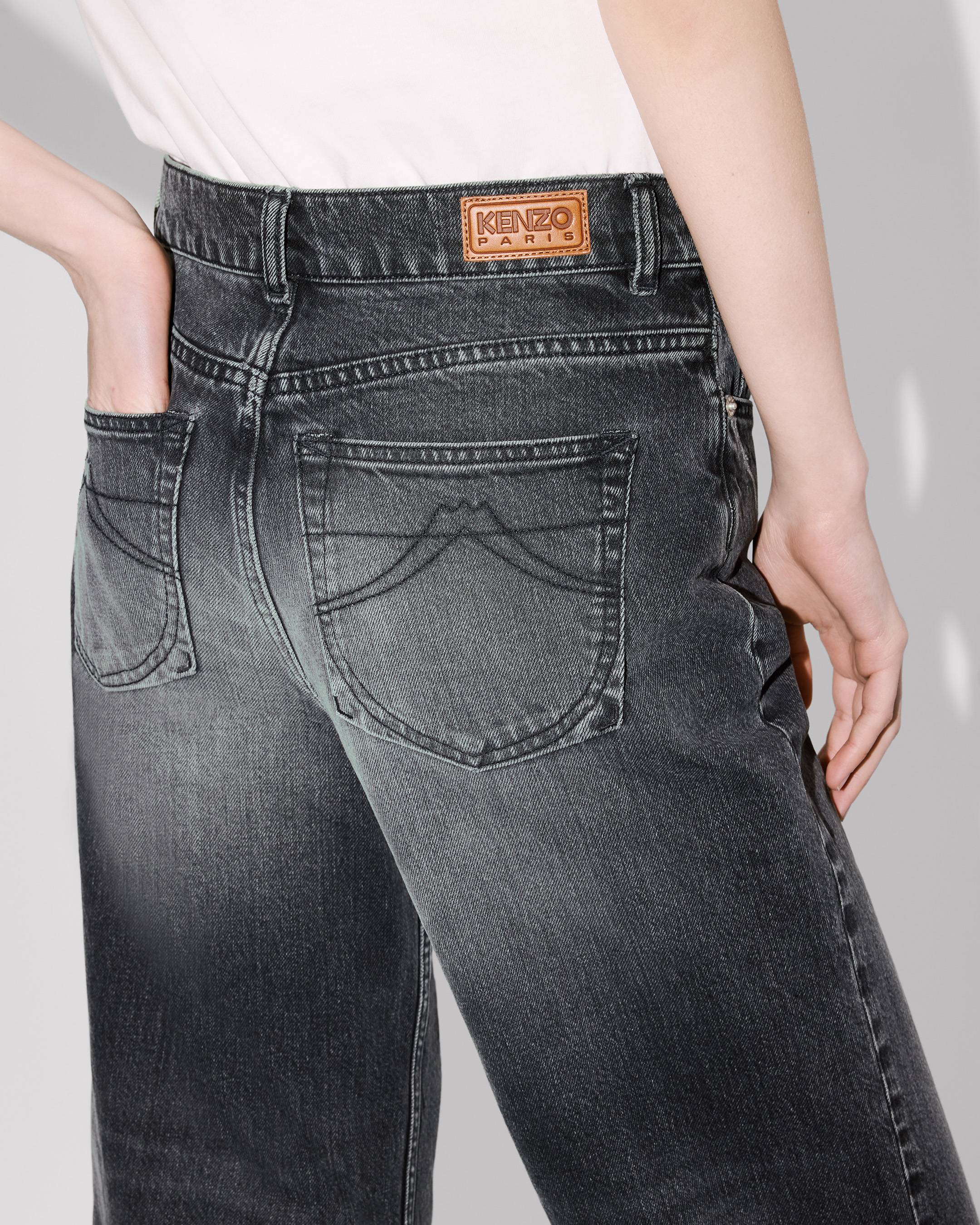 'Kenzo x Futura 2000' SUMIRE cropped pants in Japanese denim