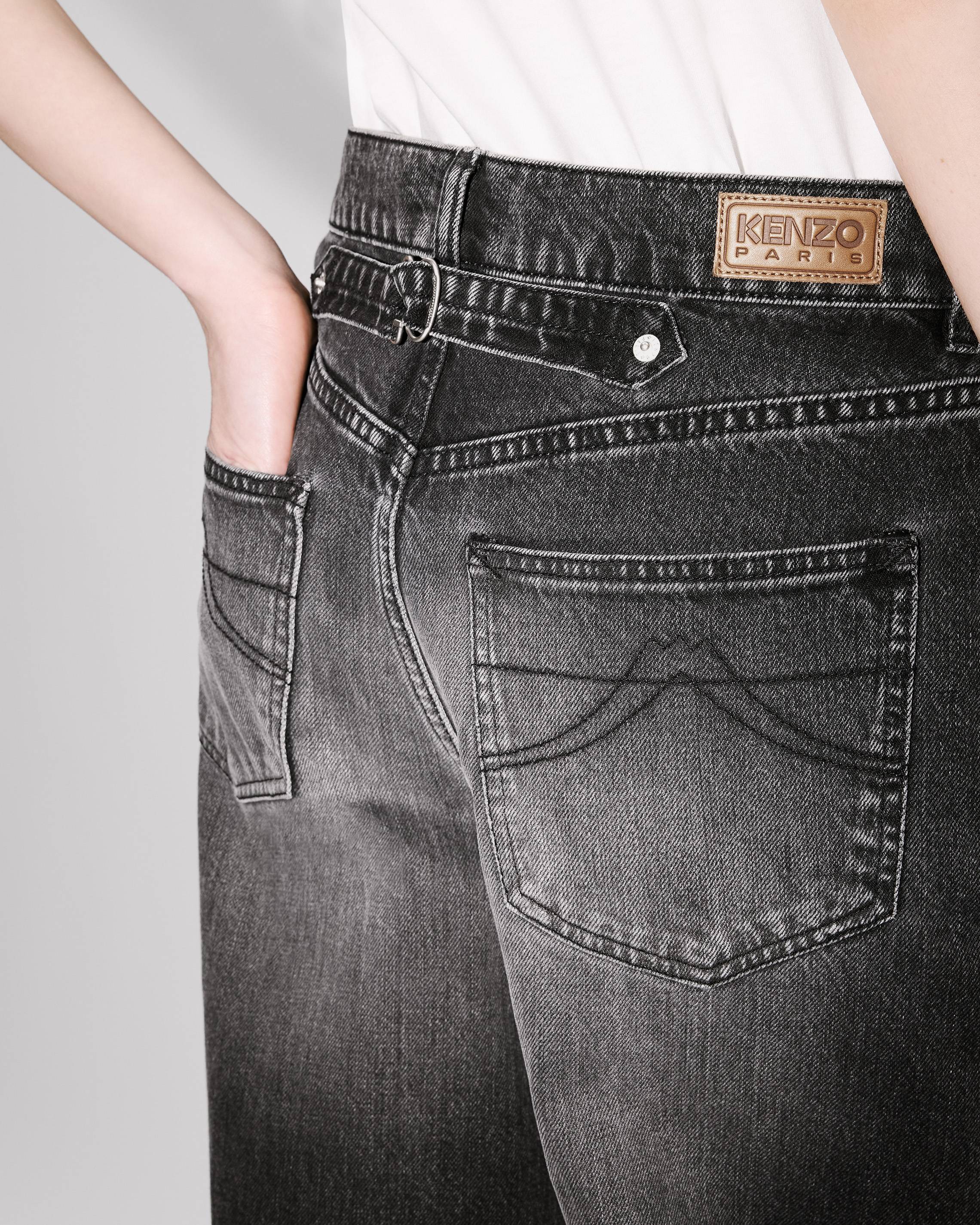'Kenzo x Futura 2000' workwear pants in Japanese denim