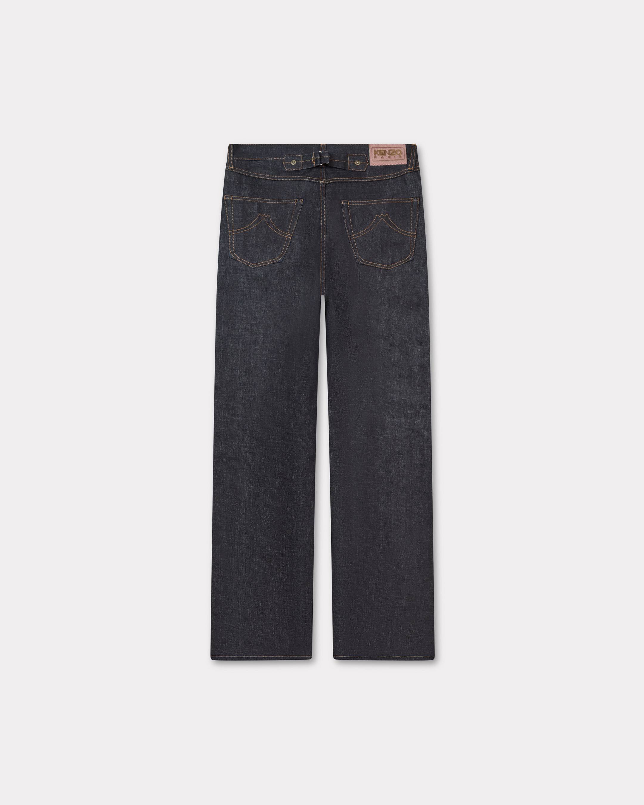 Low-waist jeans in japanese denim