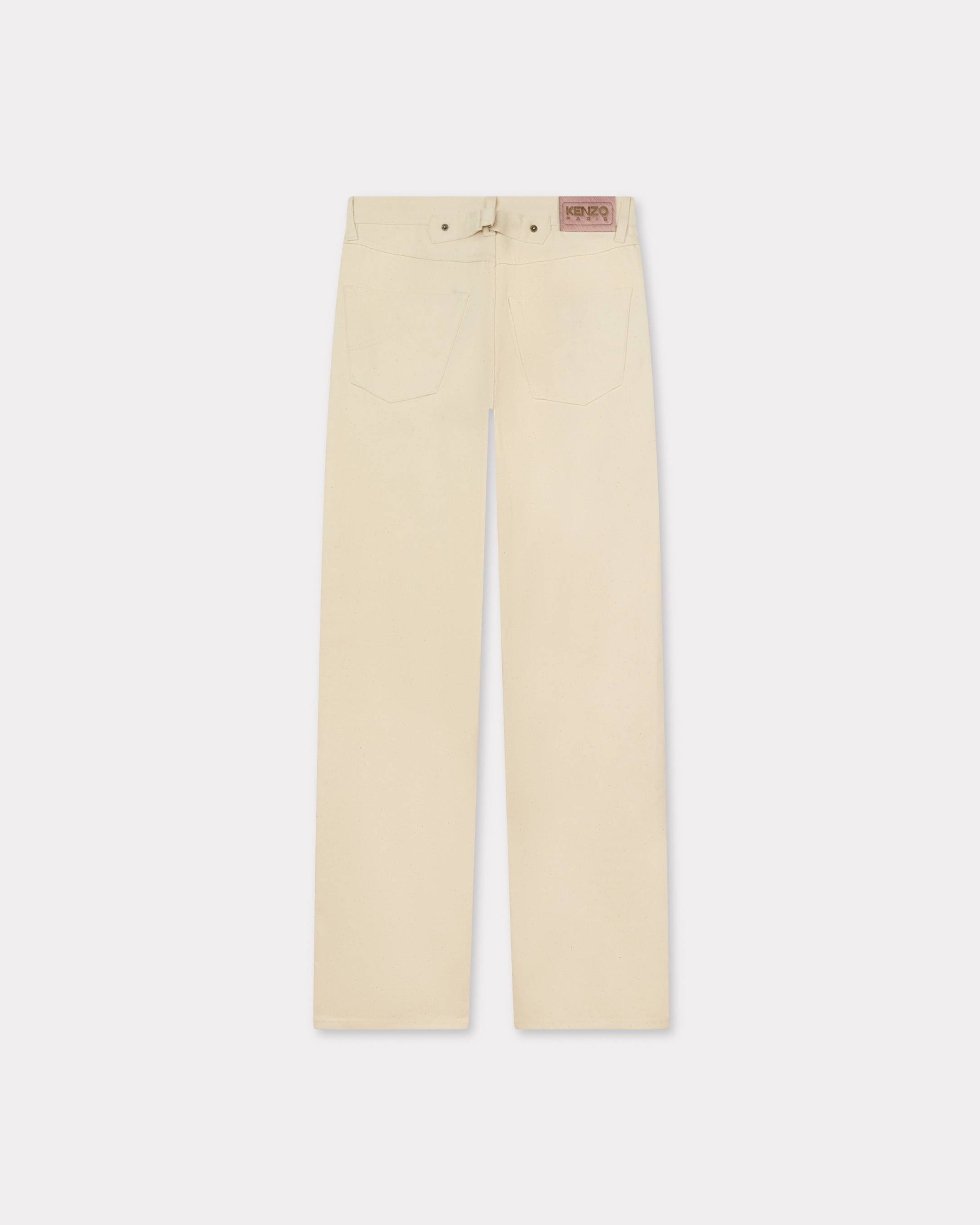 Low-waist jeans in japanese denim