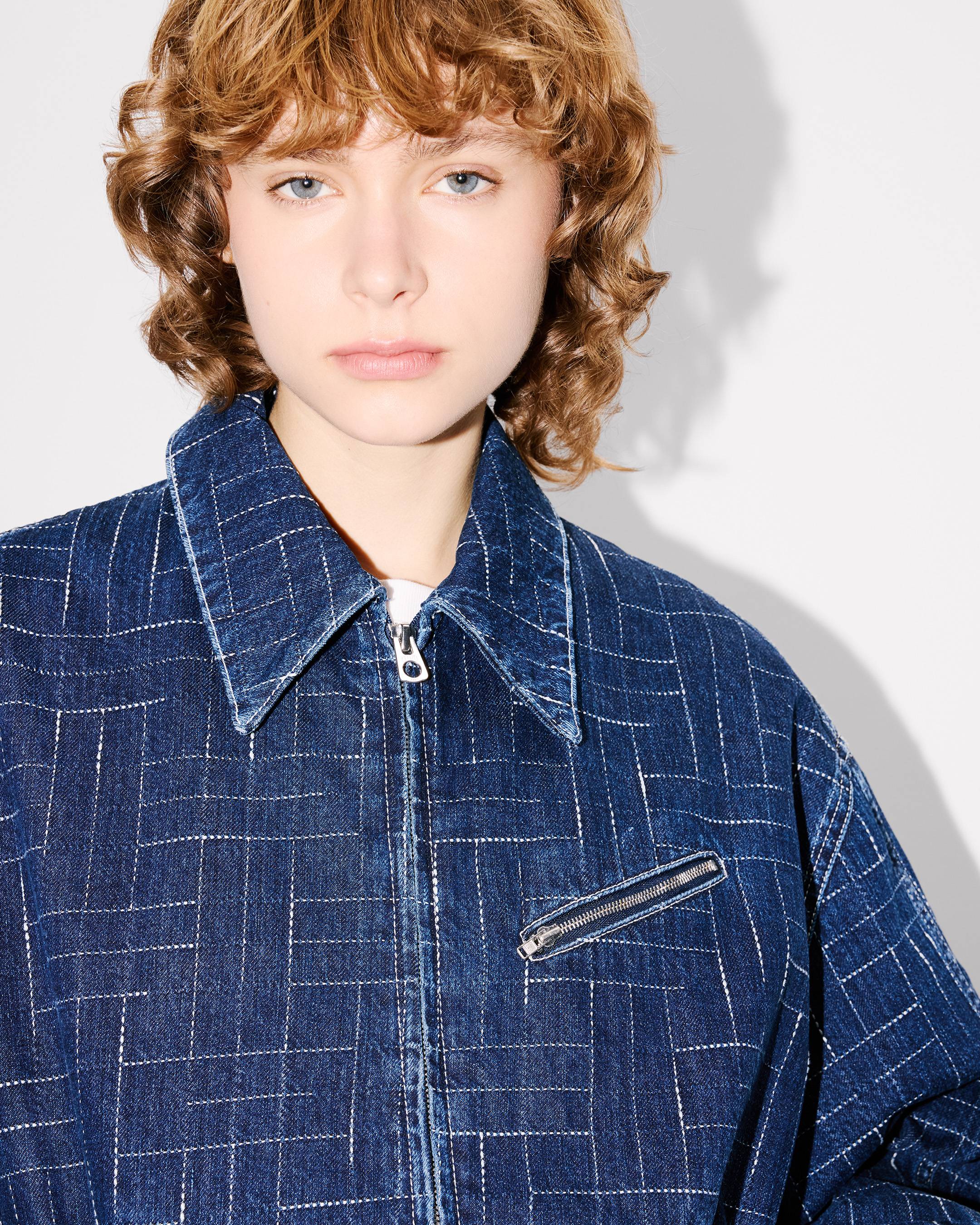 'KENZO Weave' workwear jacket in Japanese denim