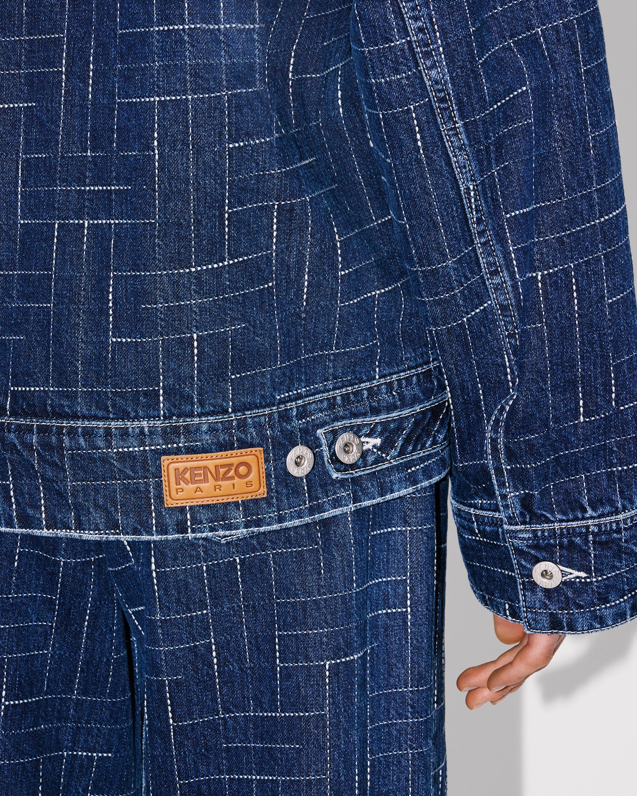 'KENZO Weave' workwear jacket in Japanese denim