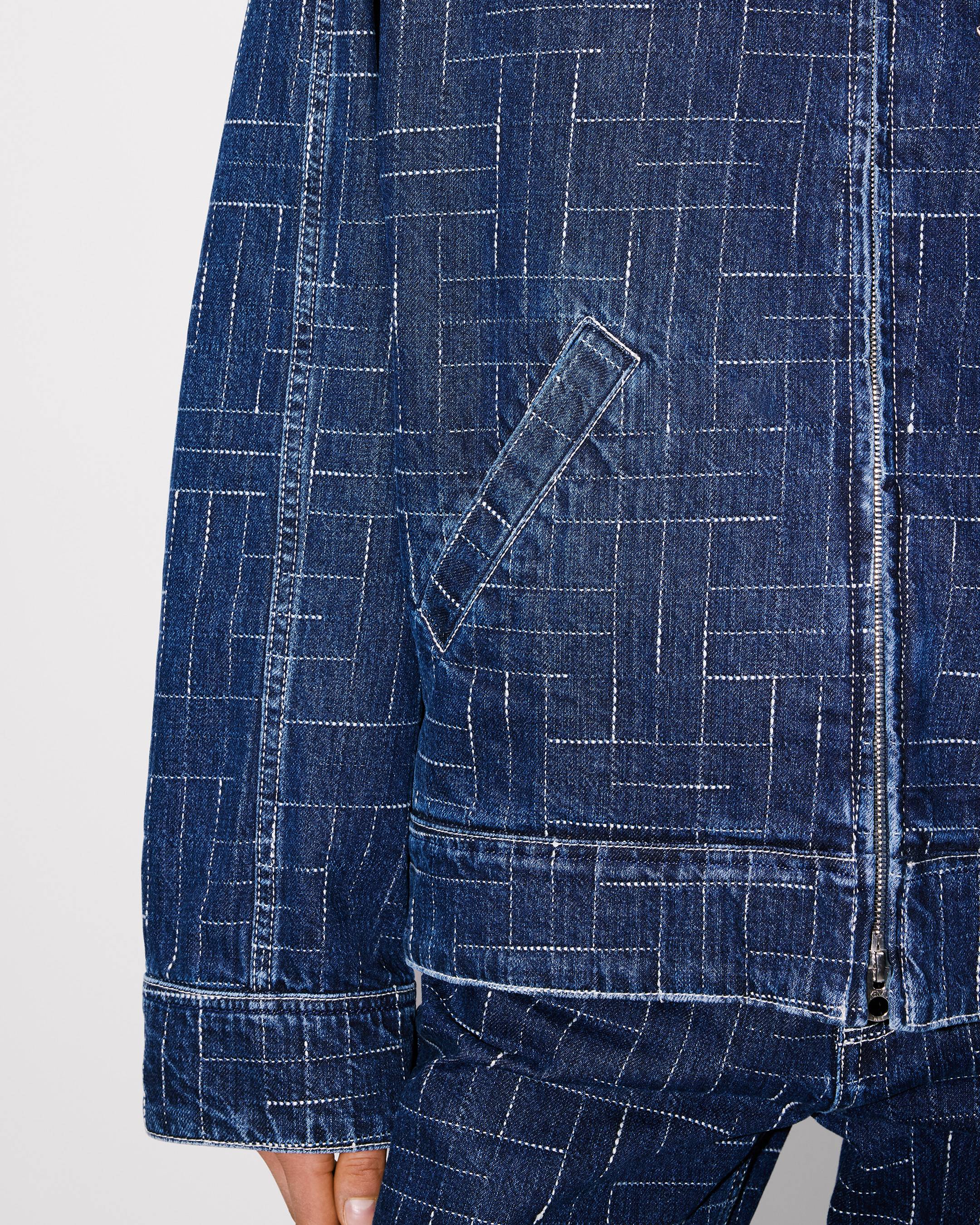 'KENZO Weave' workwear jacket Japanese denim