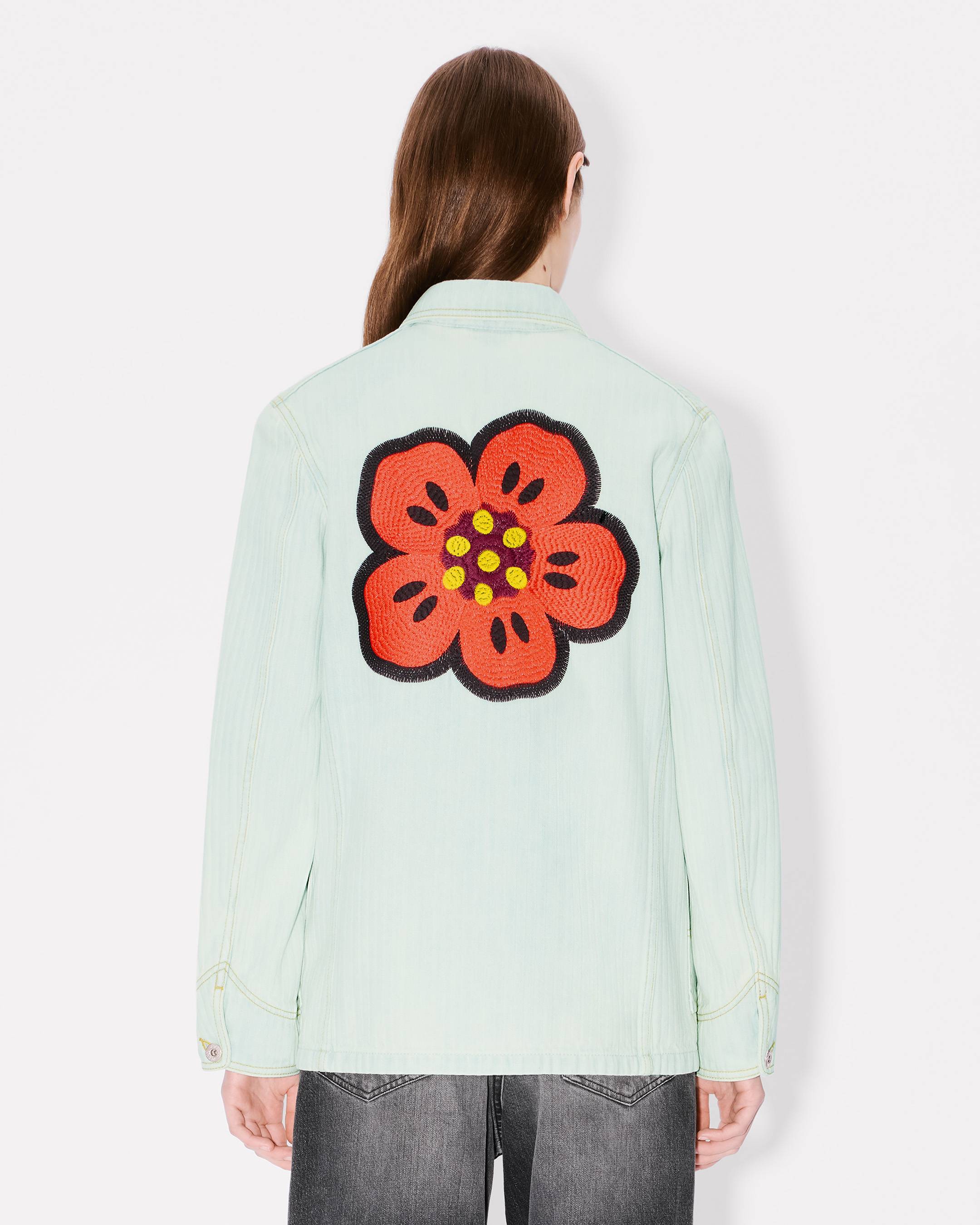 Boke Flower' エンブロイダリー ワークウエア ジャケット | KENZO