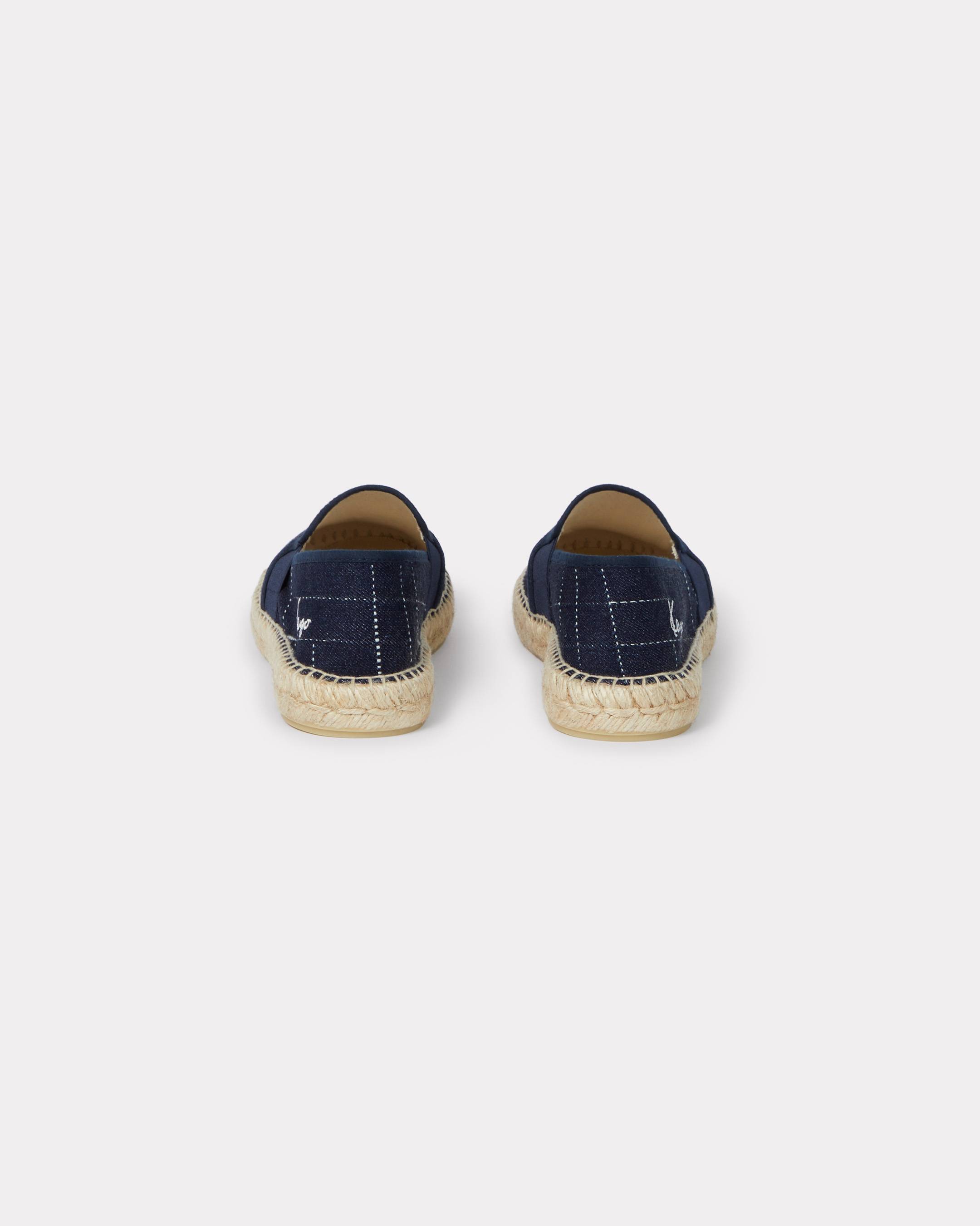 KENZO Weave' デニム エスパドリーユ | KENZO