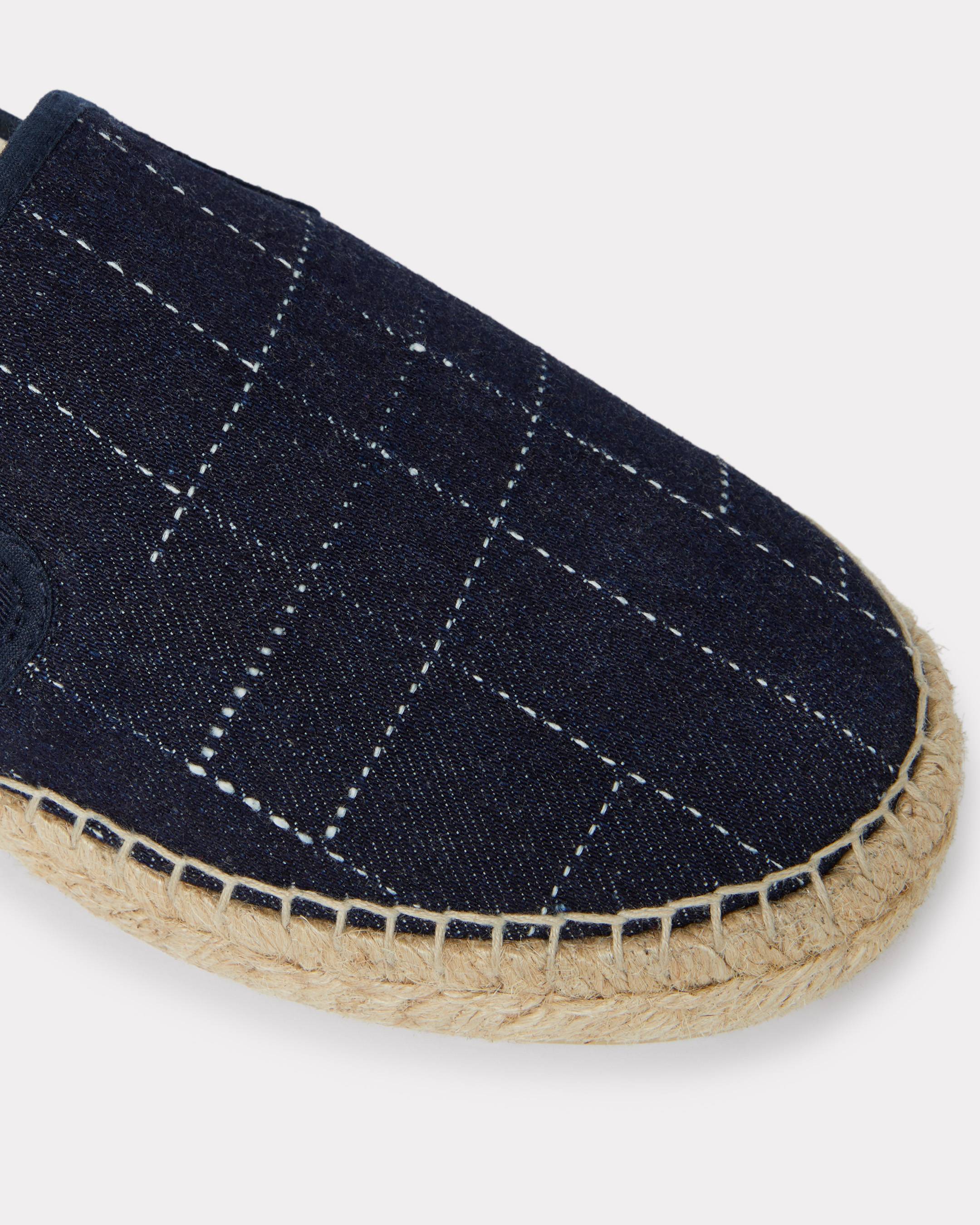 'KENZO Weave' デニム エスパドリーユ