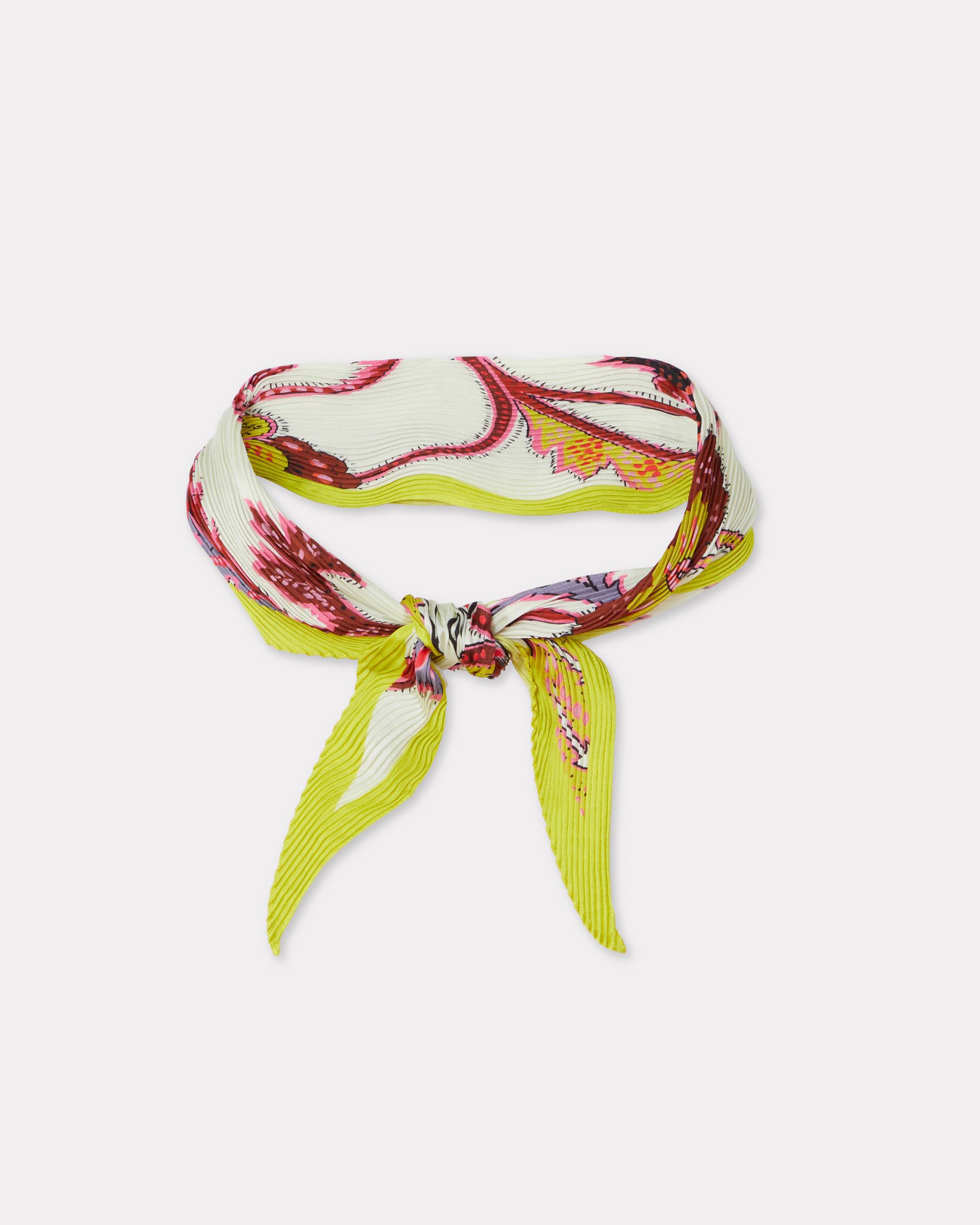 'KENZO Paisley' スモール プリーツ スカーフ