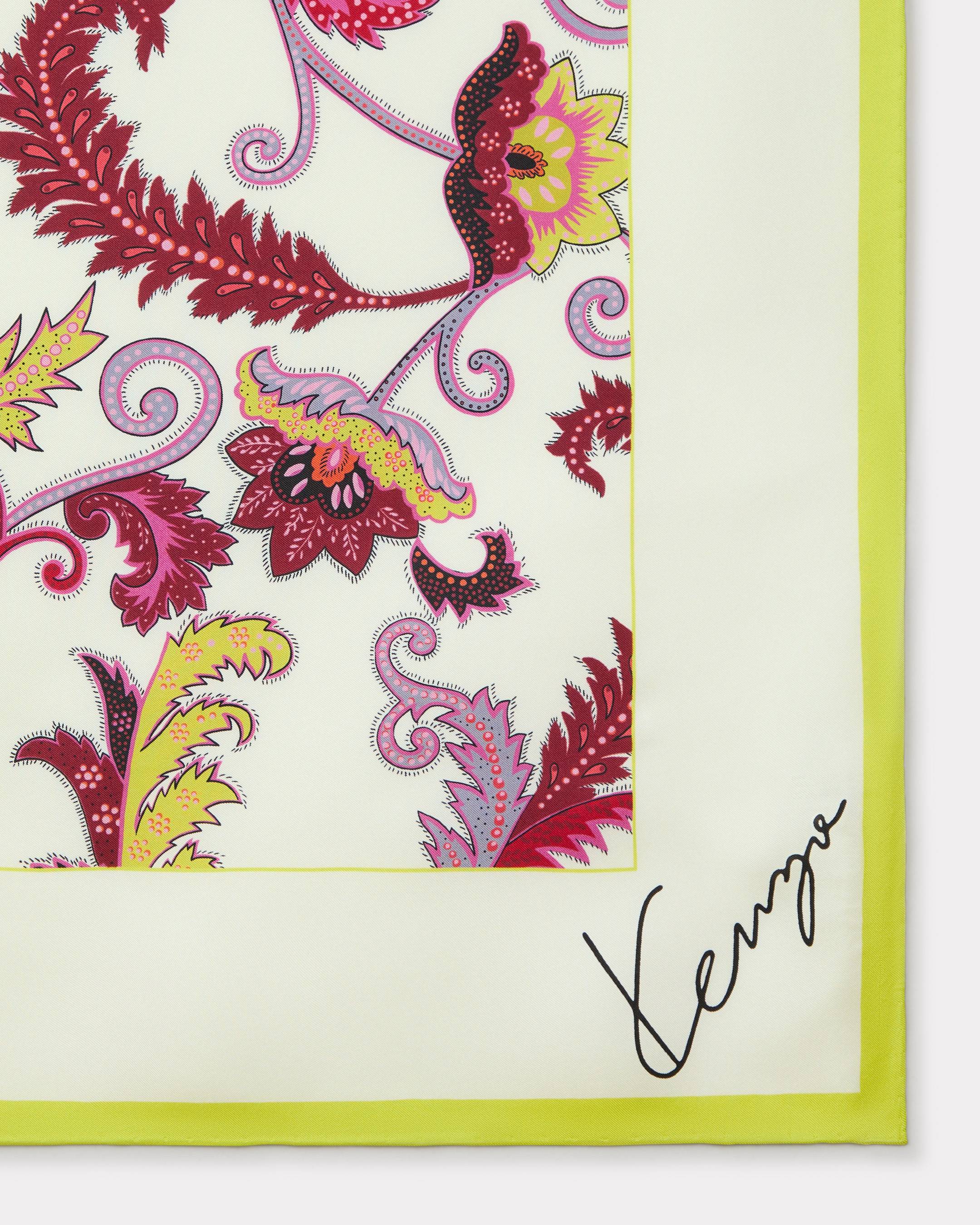 'KENZO Paisley' square in silk