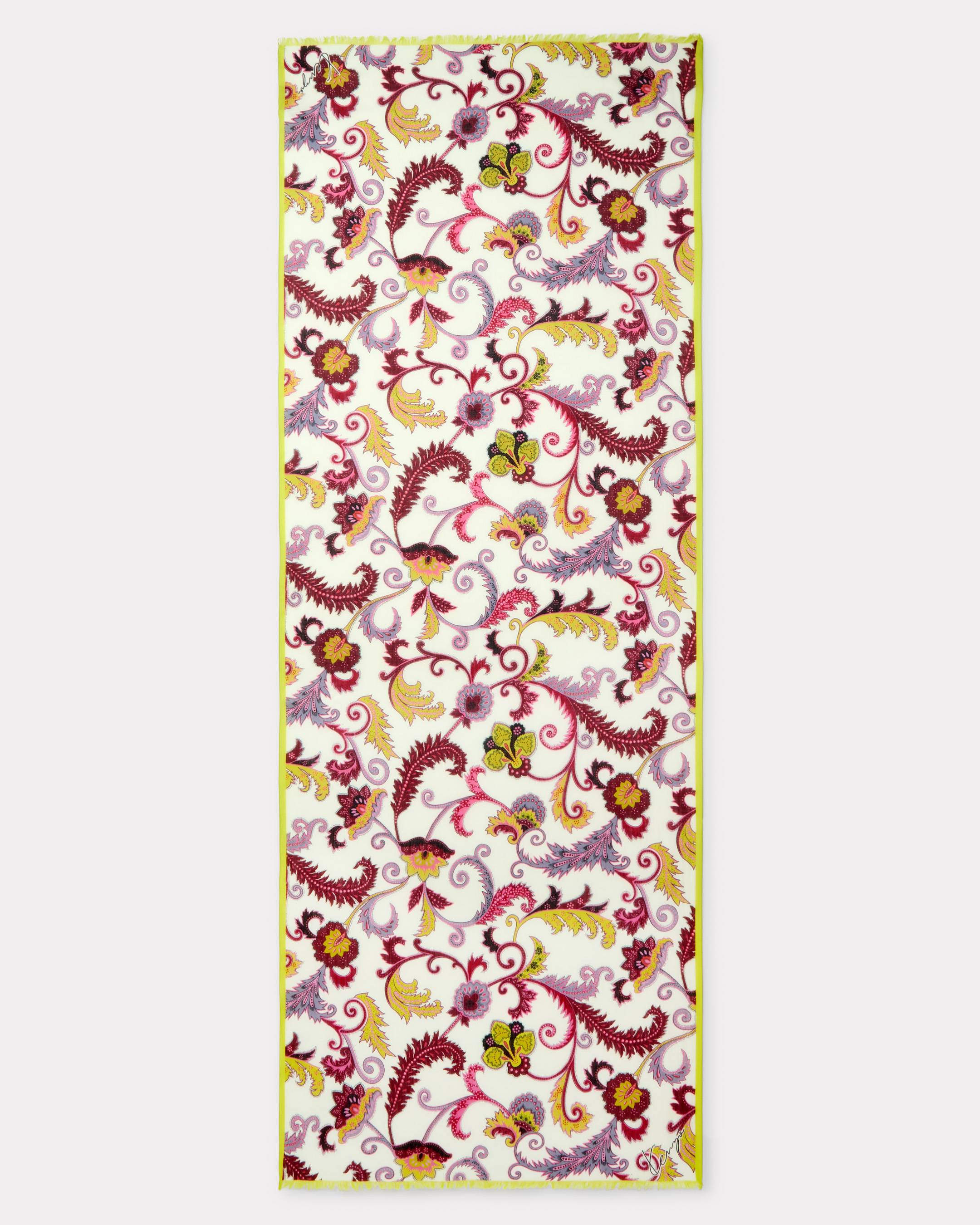 'KENZO Paisley' ライト ウール ストール