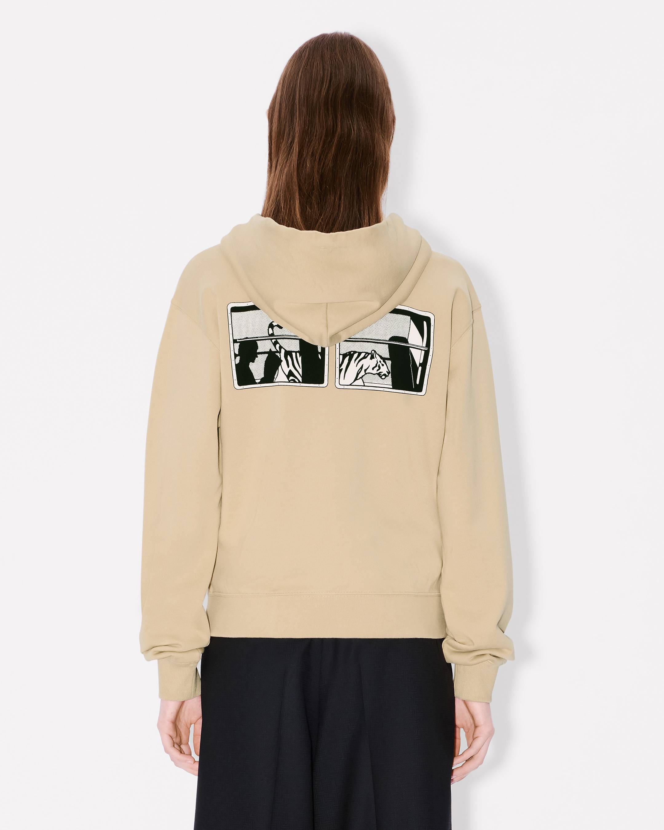'KENZO City' zip-up hoodie in cotton