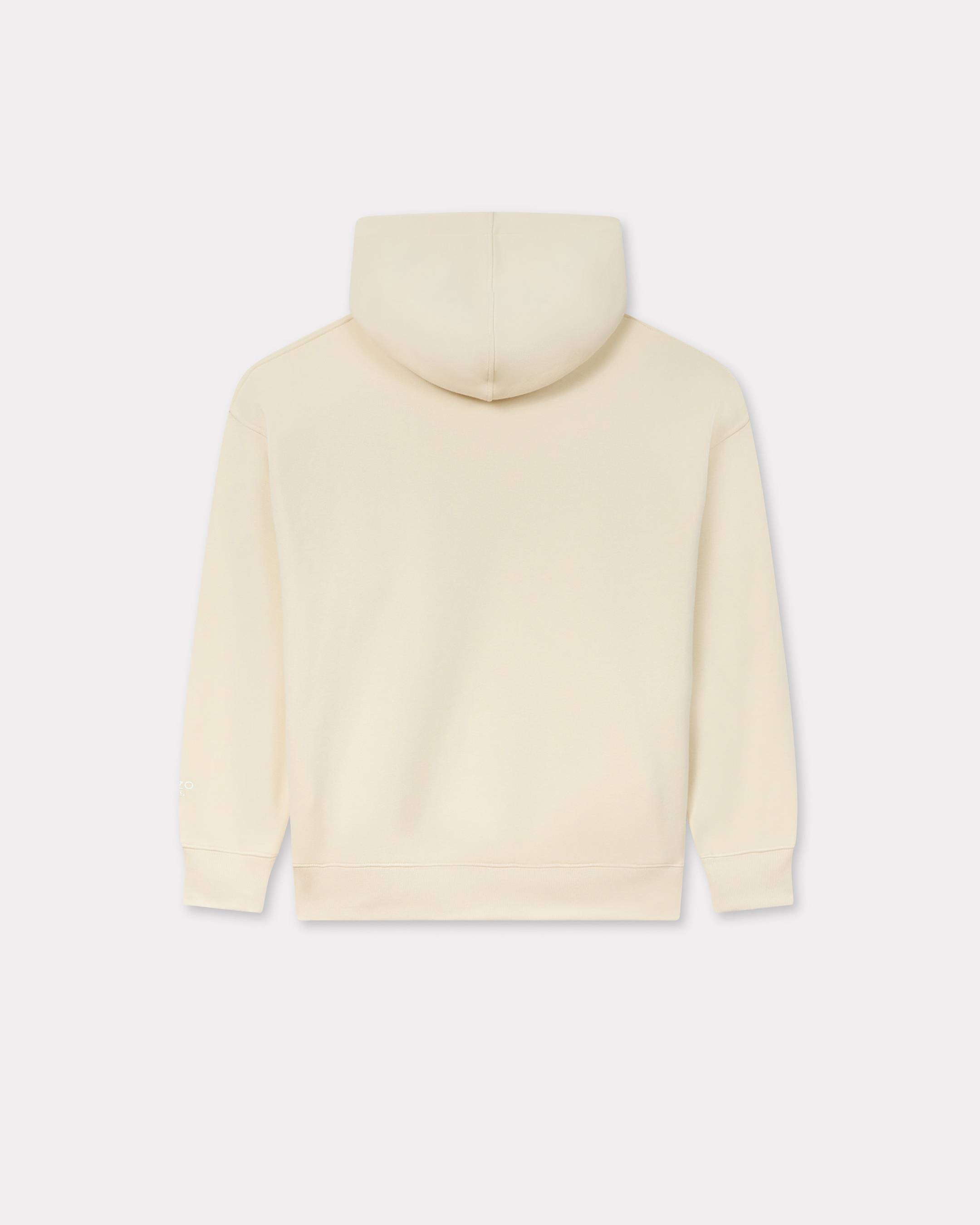 'Boke Flower' pin oversized hoodie in cotton
