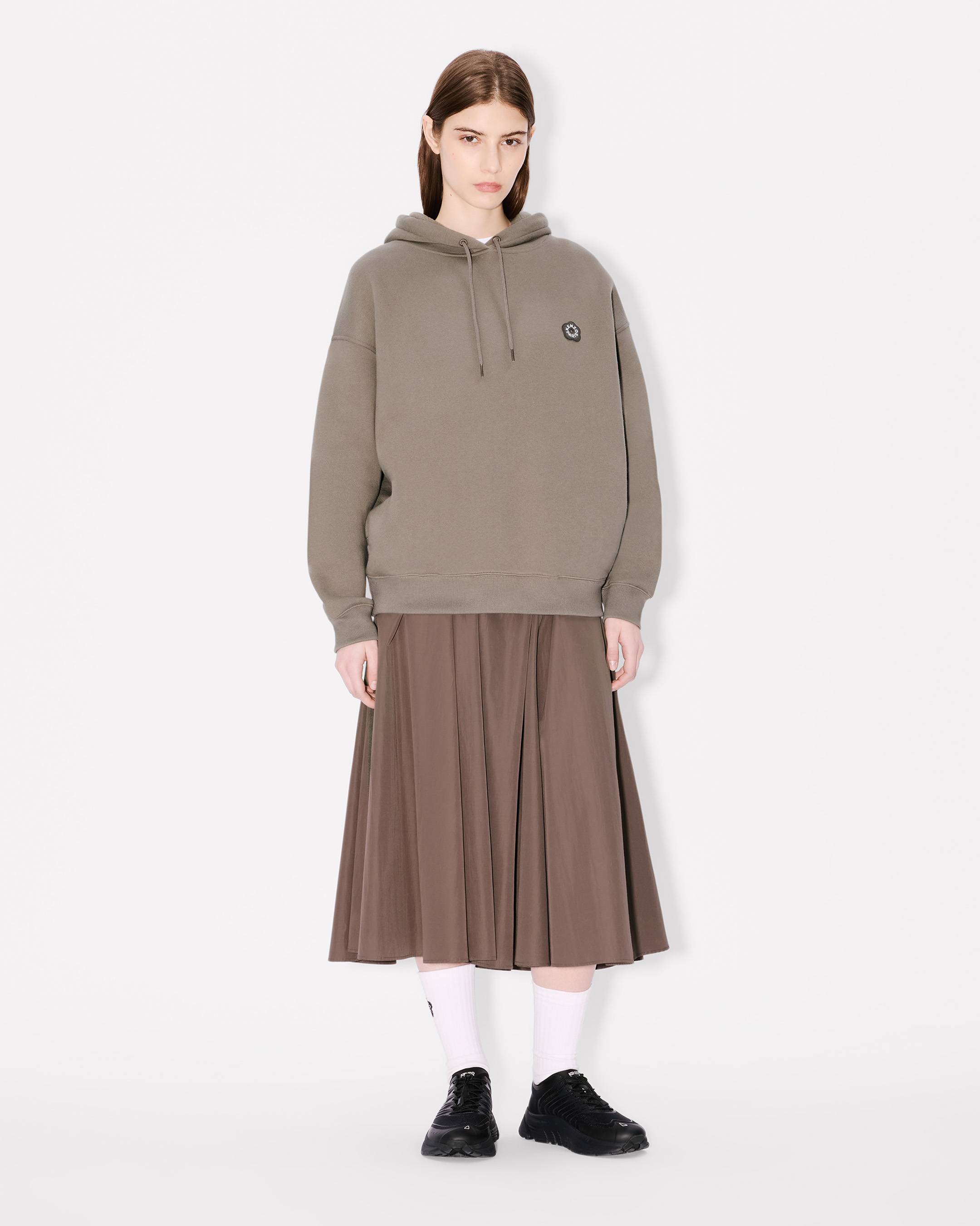 Boke Flower 2.0' embroidered oversized hoodie in cotton