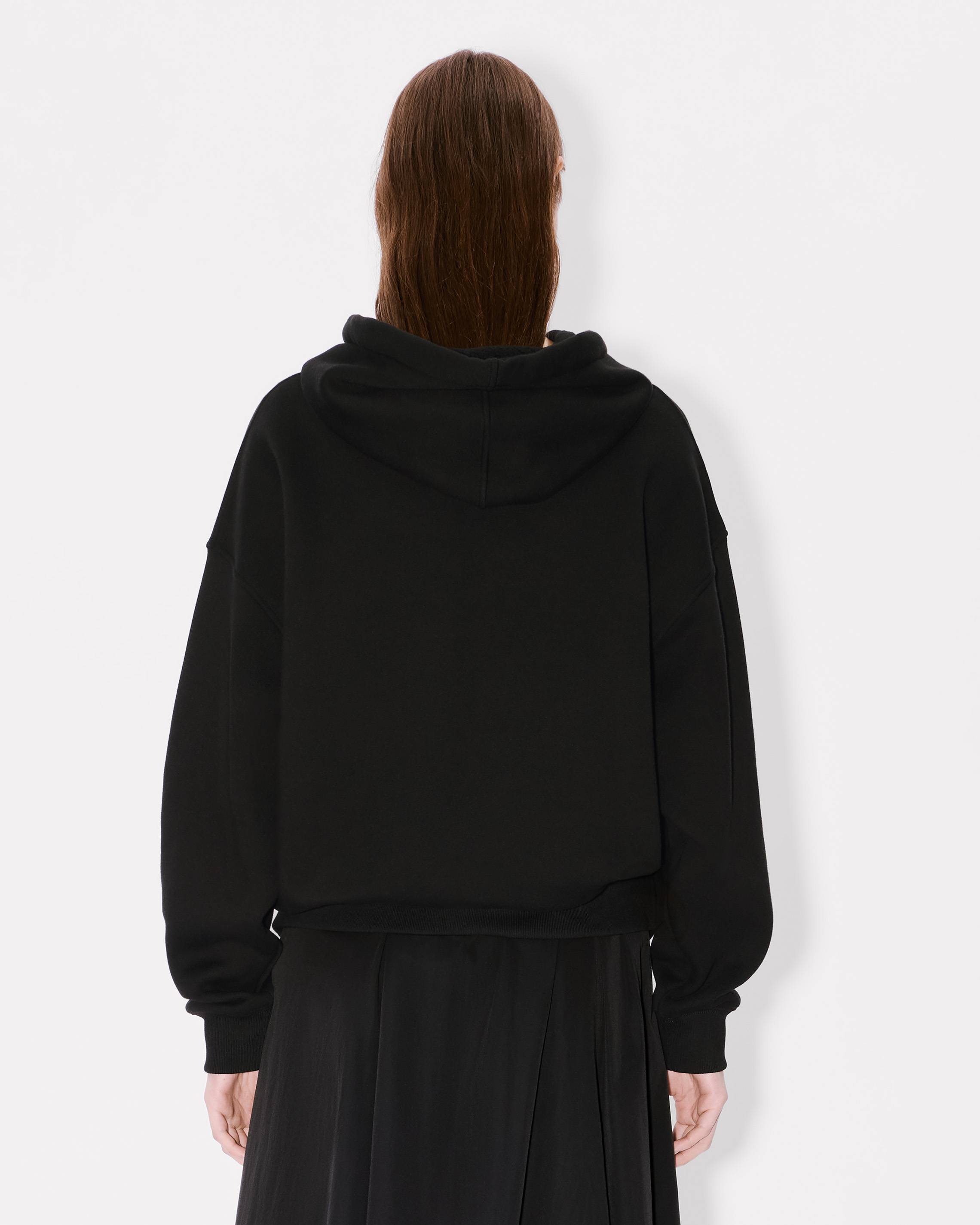 Boke Flower 2.0' embroidered oversized hoodie in cotton