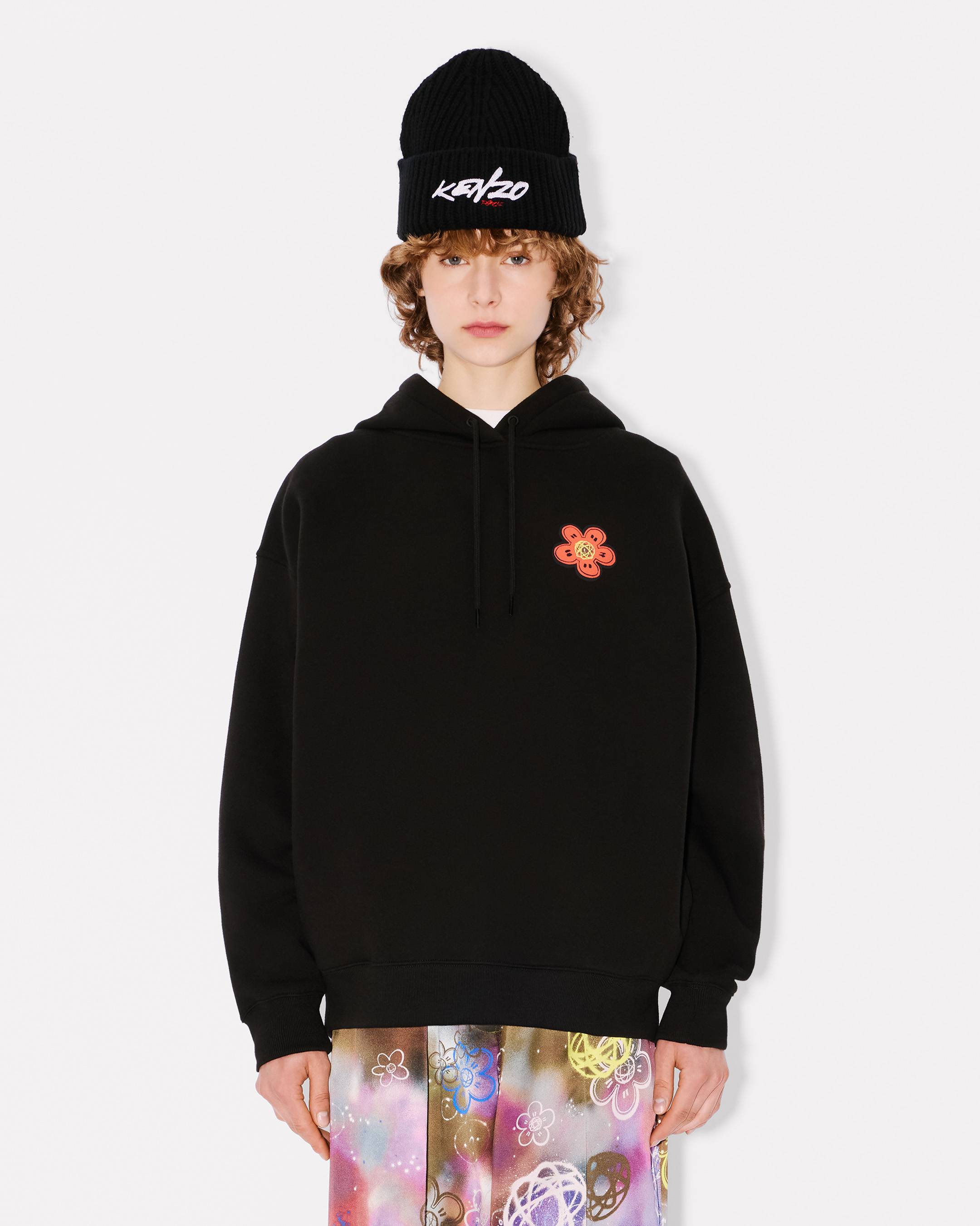 'Kenzo x Futura 2000' oversized hoodie cotton