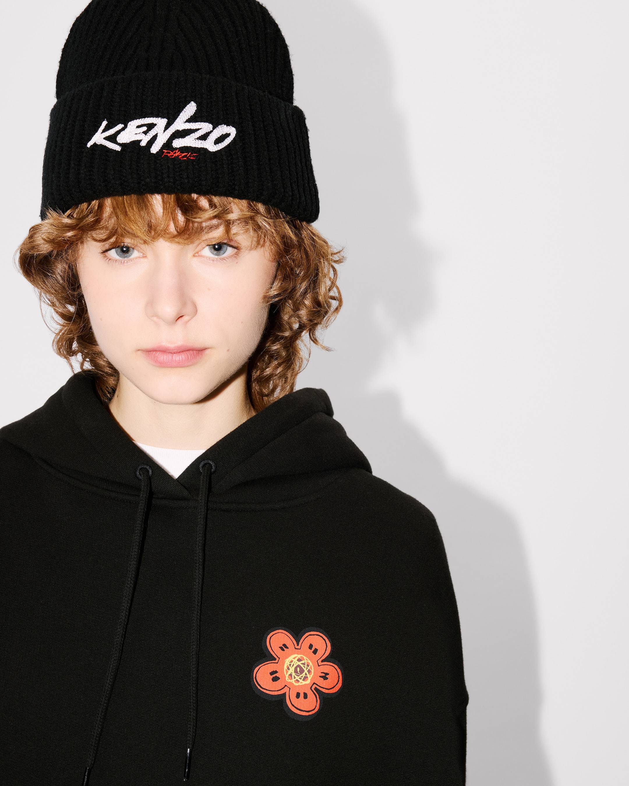 Kenzo x Futura 2000' オーバーサイズ コットン フ―ディー