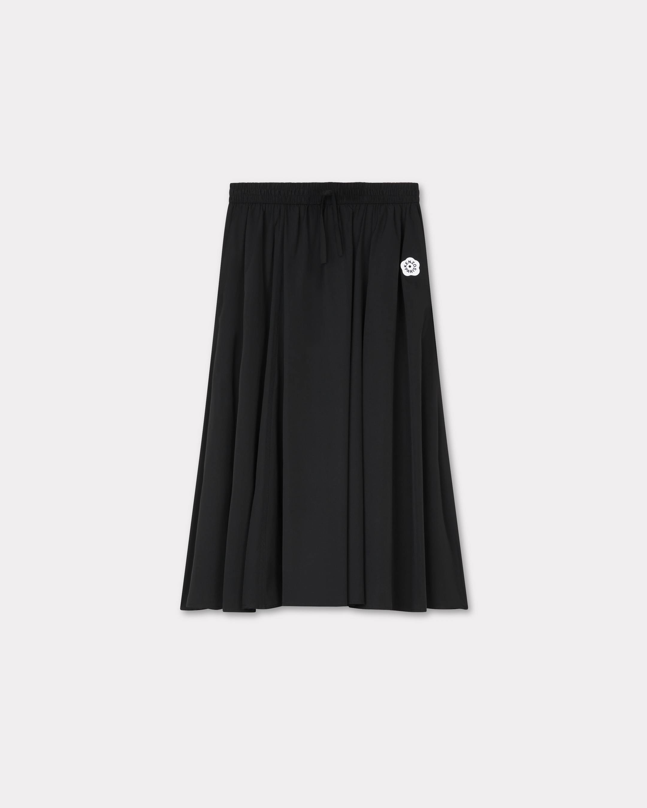 KENZO 'Boke Flower 2.0' Midi Skirt Black Womens - Size Xs