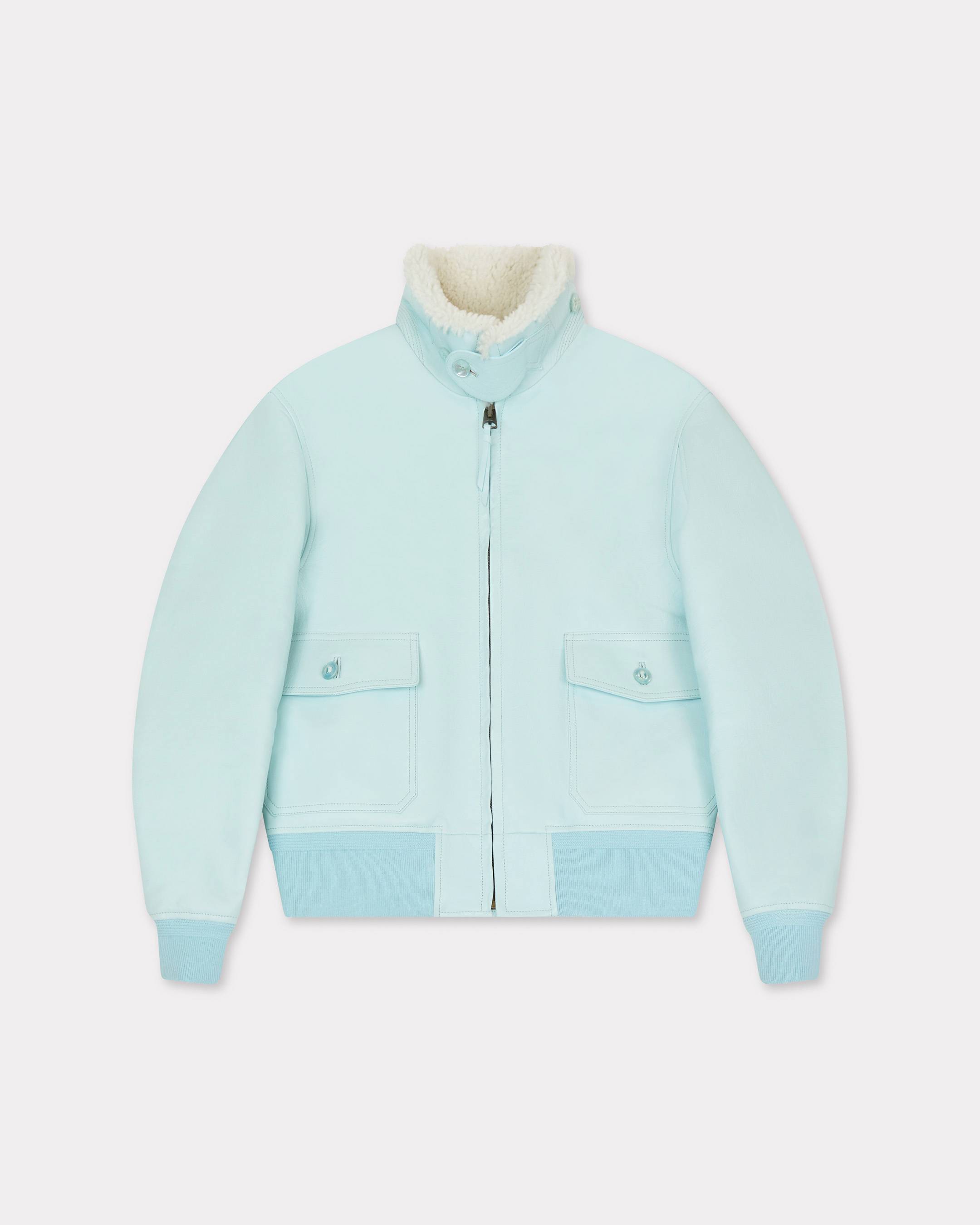 Aviator jacket leather