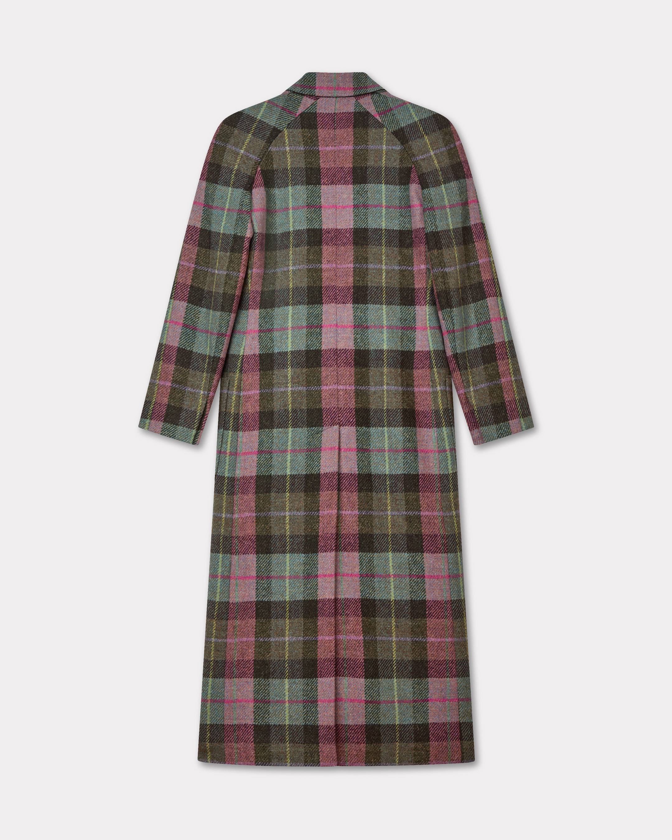 Long tailored jacket Harris tweed