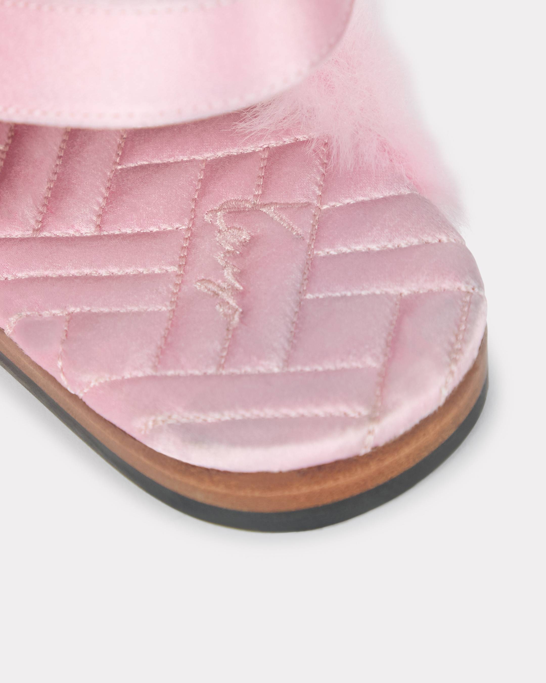 'Kenzo-Kali' mules in fake fur