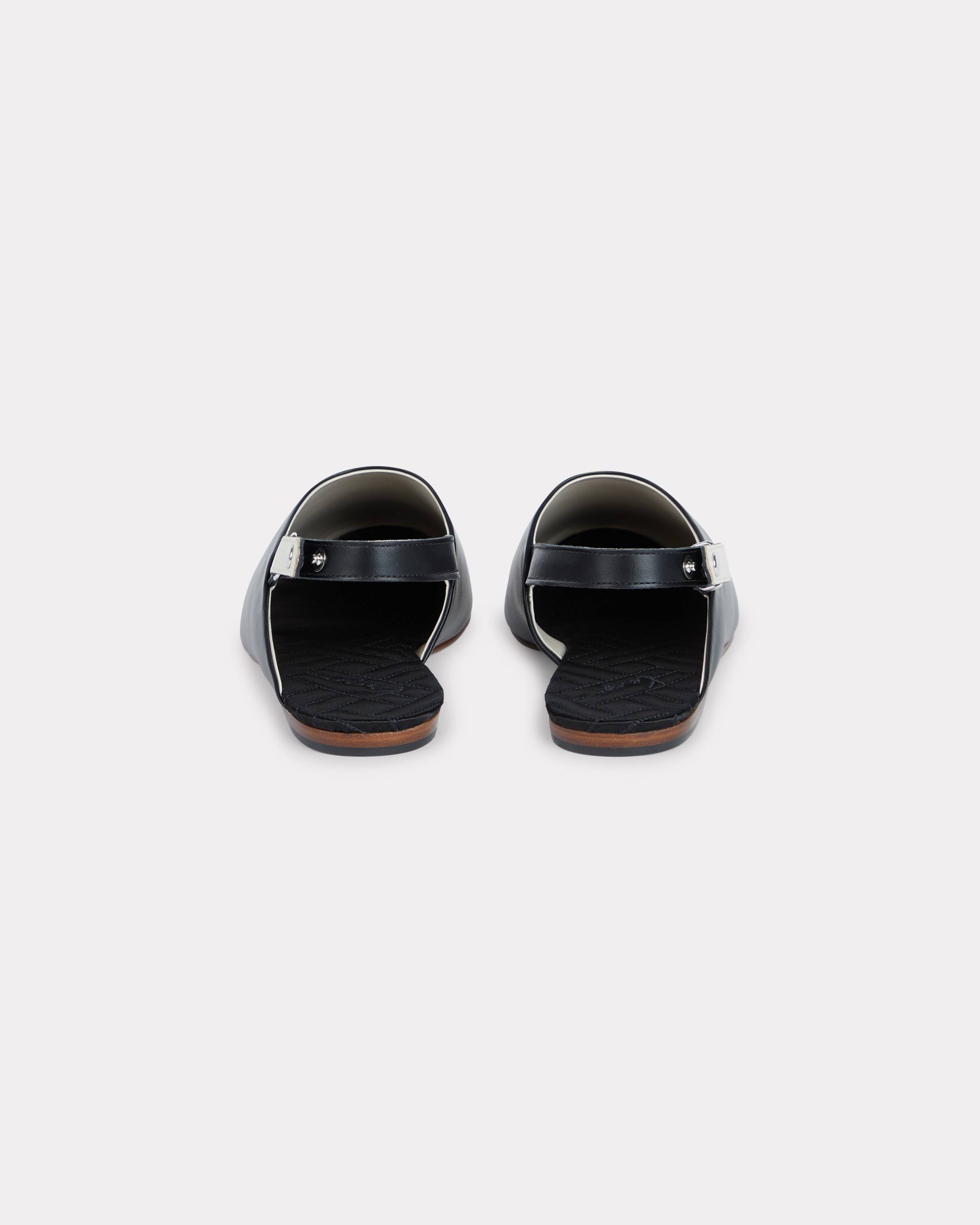 'Kenzo-Kali' mules in nappa leather