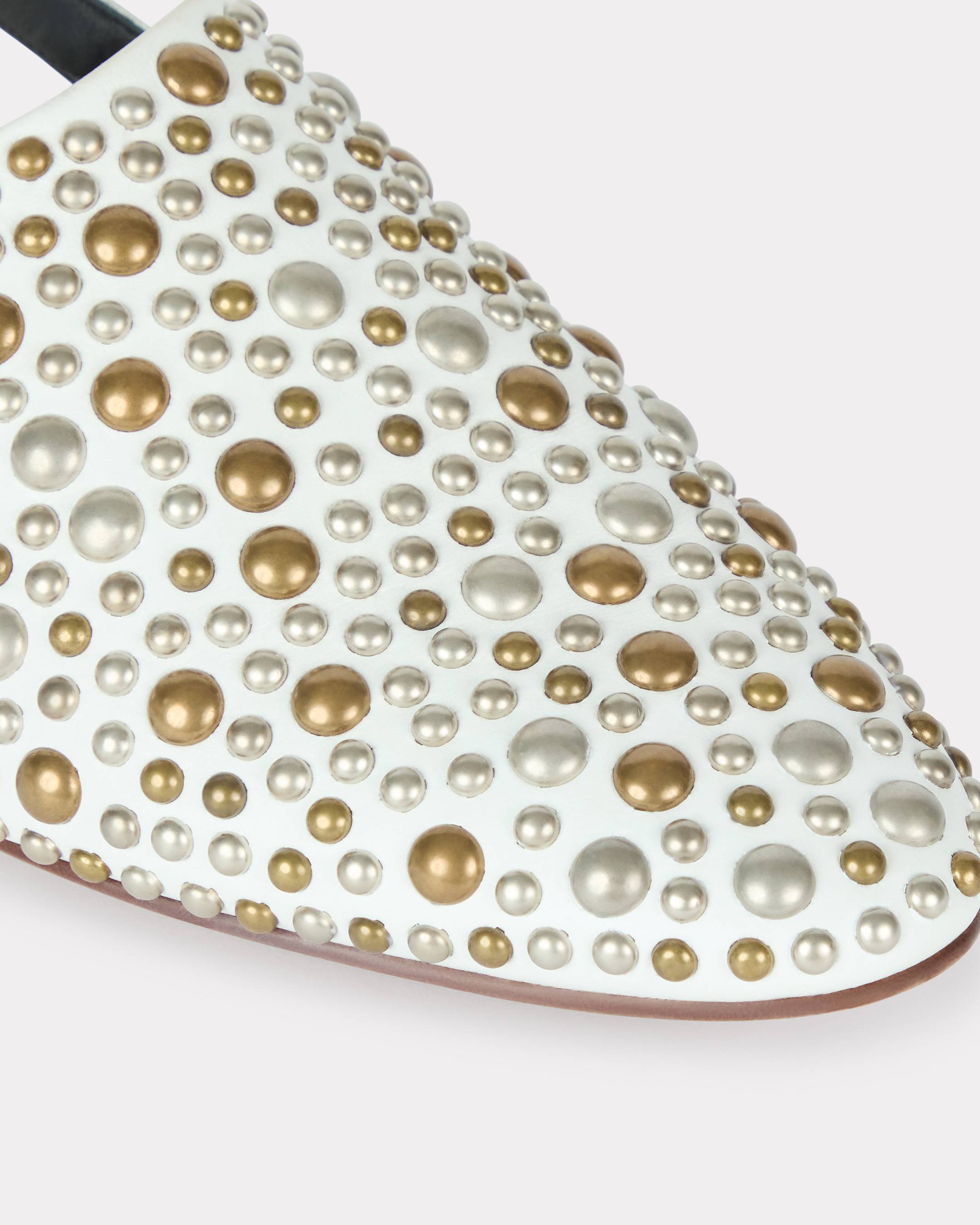 'KENZO-K@LI' mules leather with studs