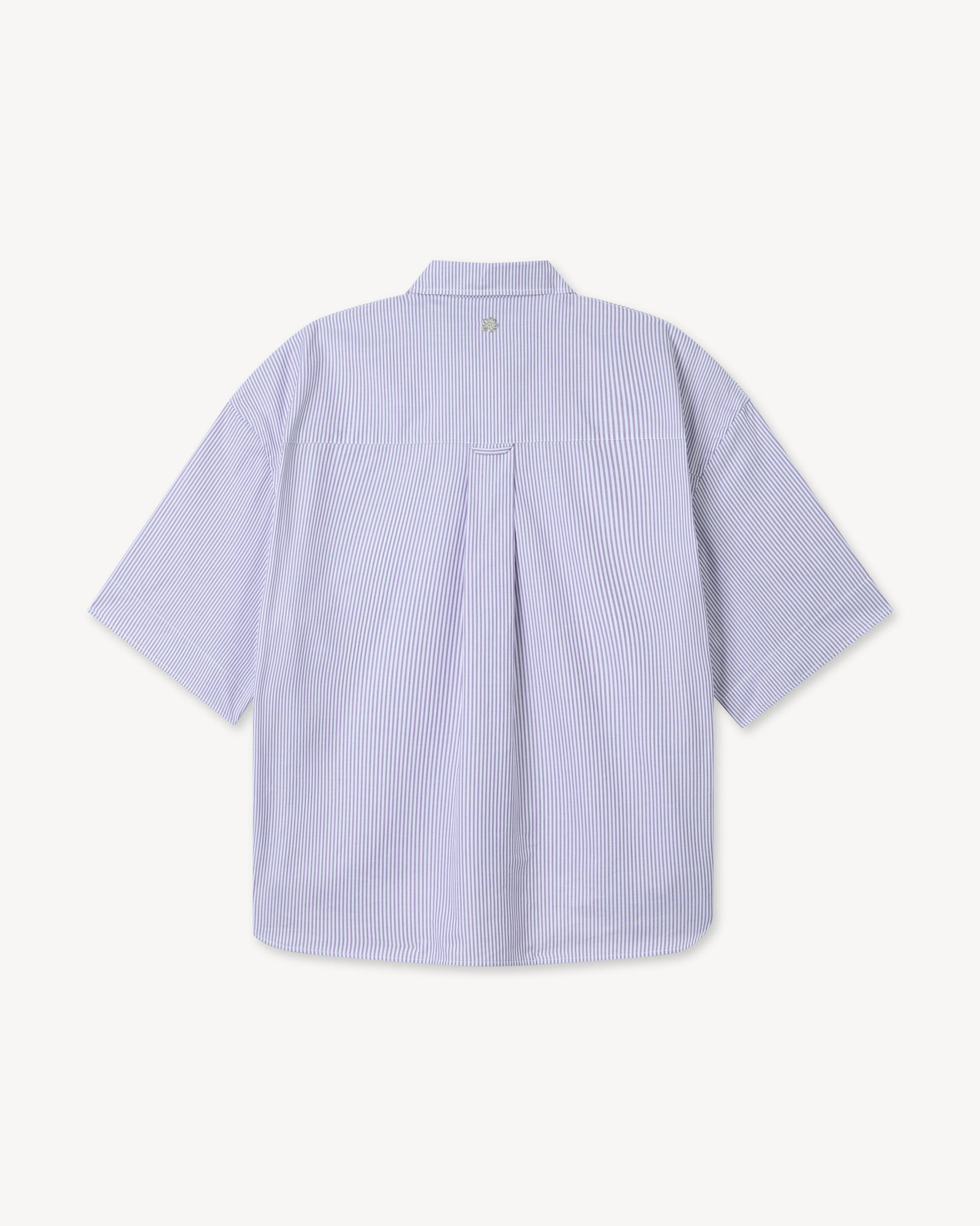 Oversized Cocoonshirt aus Baumwolle