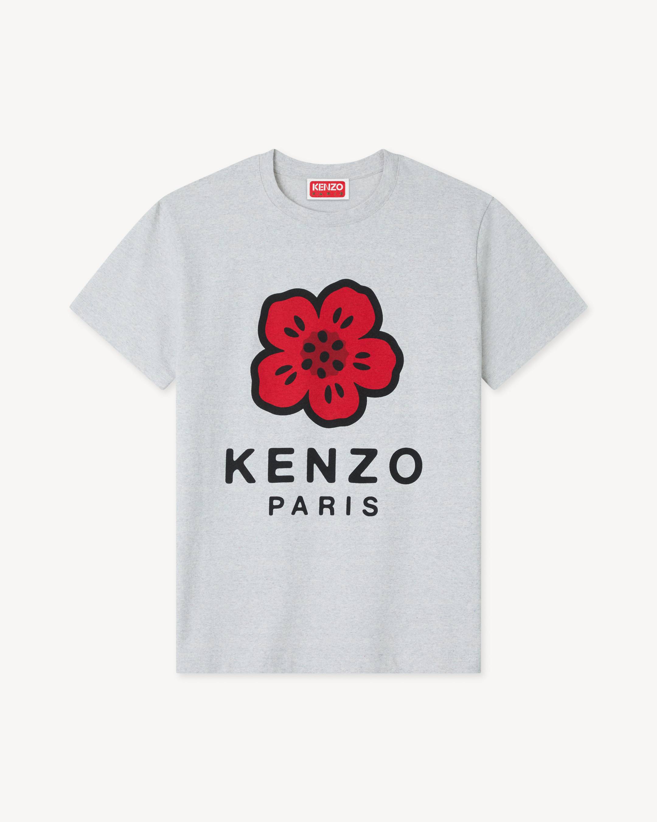 T-shirt loose 'Boke Flower' di cotone