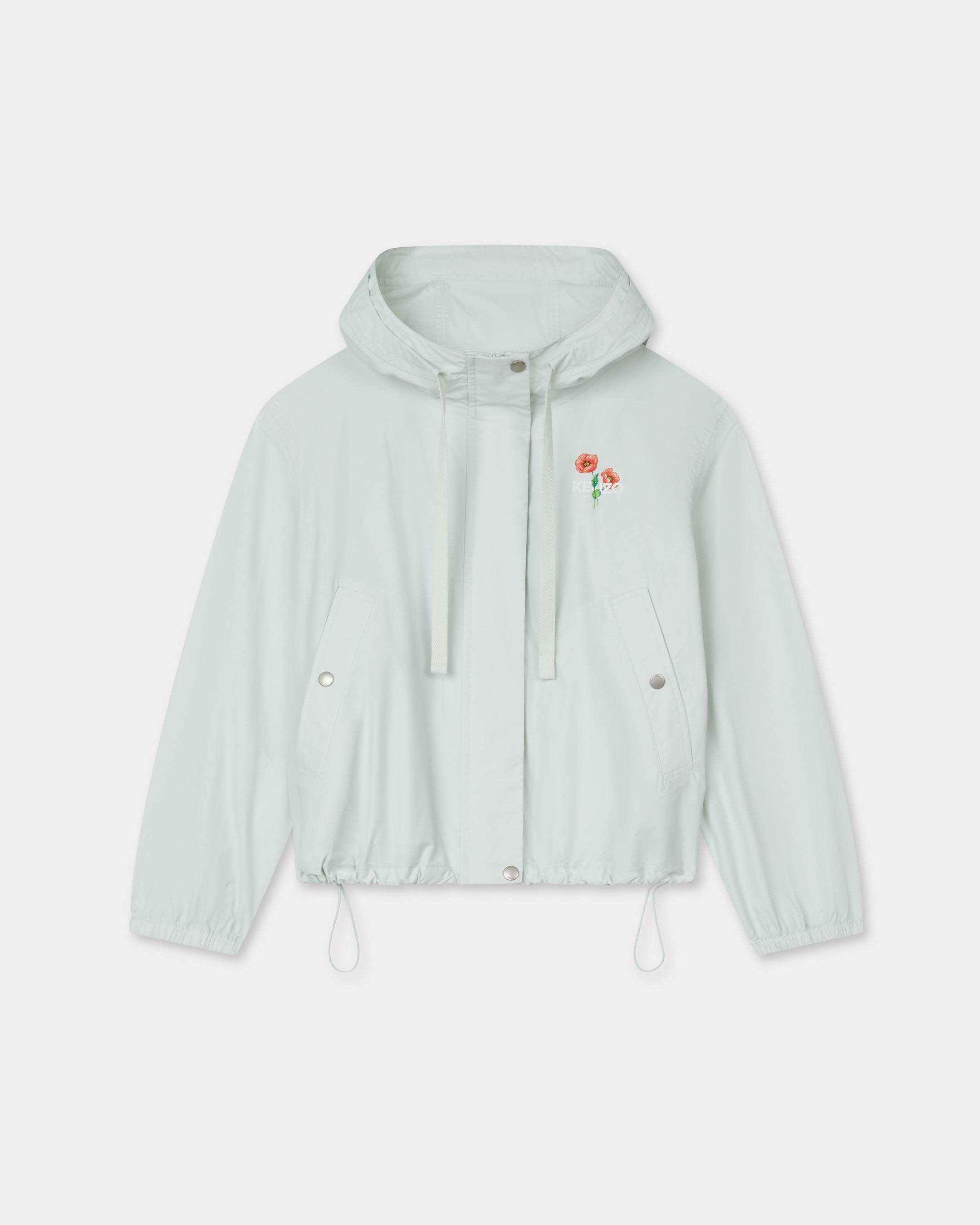 KENZO ' Archive Bouquet' Short Windbreaker, Woman, Absinthe, Size M, Nylon