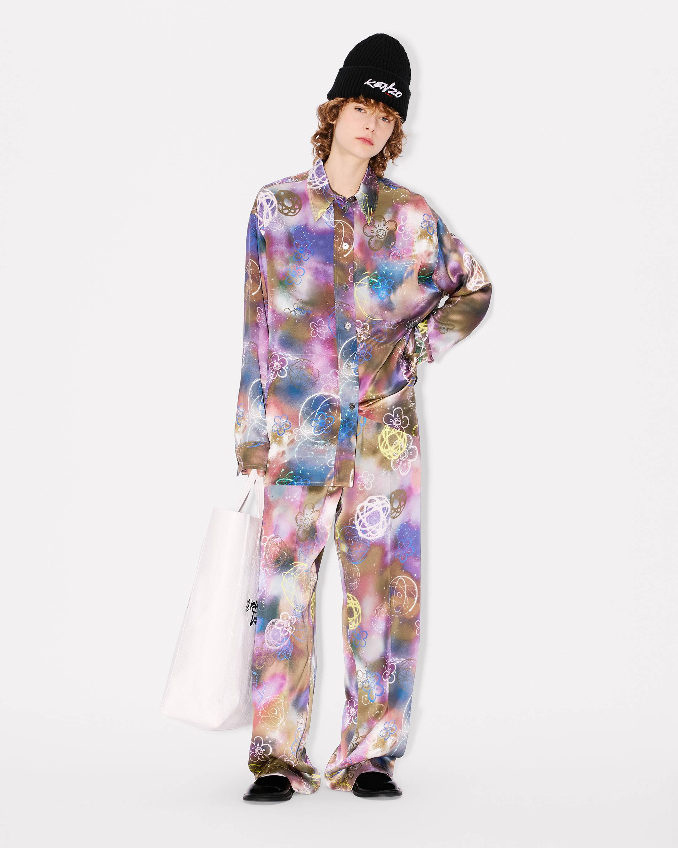'Kenzo x Futura 2000' pants in silk
